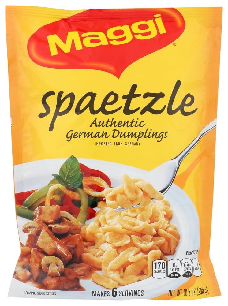 Maggi Spaetzle, Authentic German Dumplings, 10.5 oz (2 Pack)