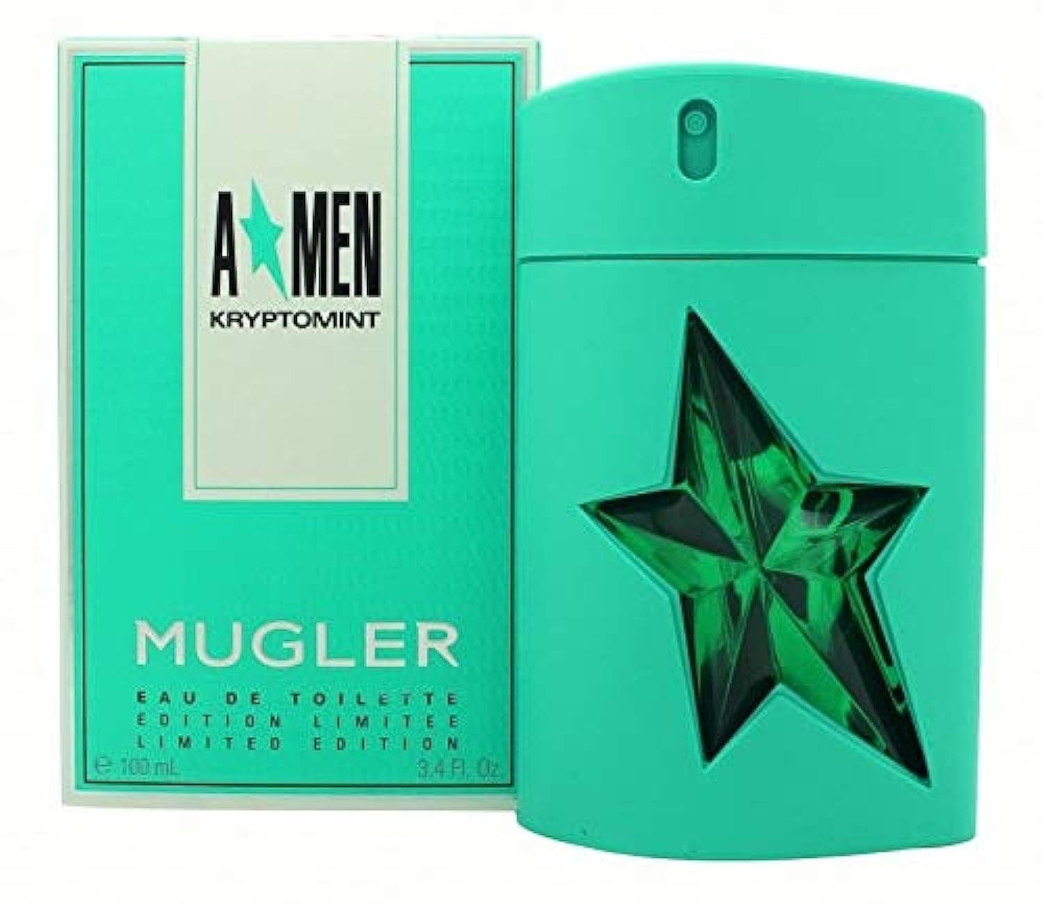 MuglerAmen Kryptomint Limited Edition by Thierry for Men - Eau de Toilette, 100 ml
