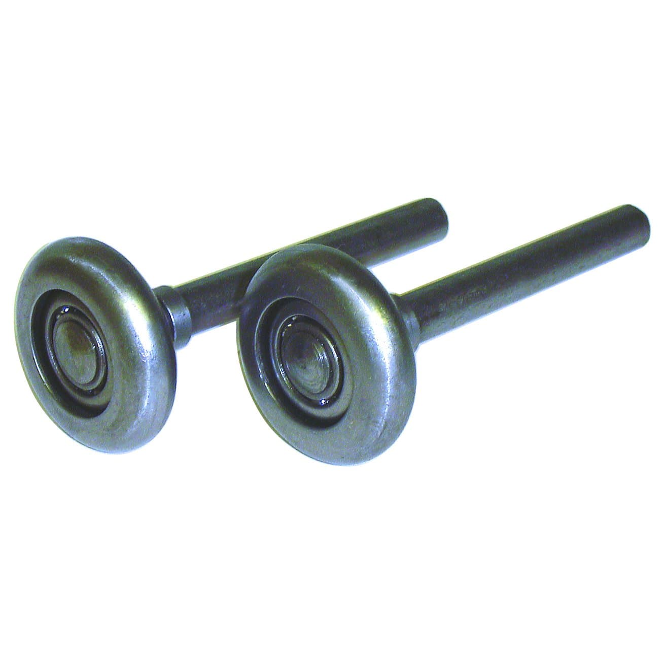 Steel Garage Rollers - 2" w/ 10 Ball-Bearings (2-Pack)