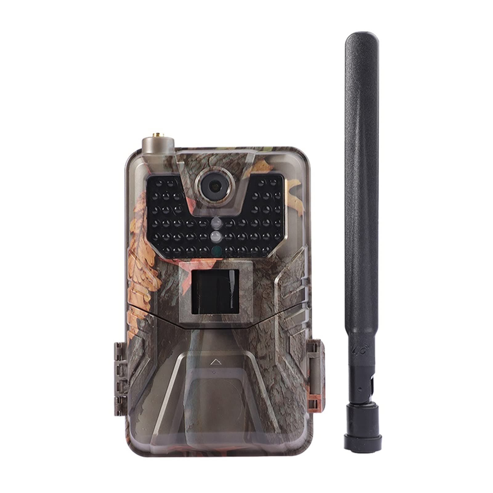 lxxiulirzeuGame Room 4K 30fps Live Video App Trail Night Camera Cloud Service 4G Cellular Mobile 3 0MP Wireless Wildlife Hunting Camera Surveillance (Color : HC-900 Pro EU)