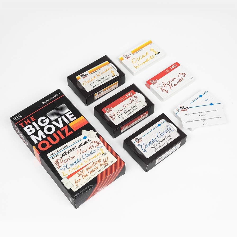 Professor Puzzle - The Big Movie Quiz Game - Challenges Long Term Memory with Hundreds of Questions On Comedy Classics, Oscar