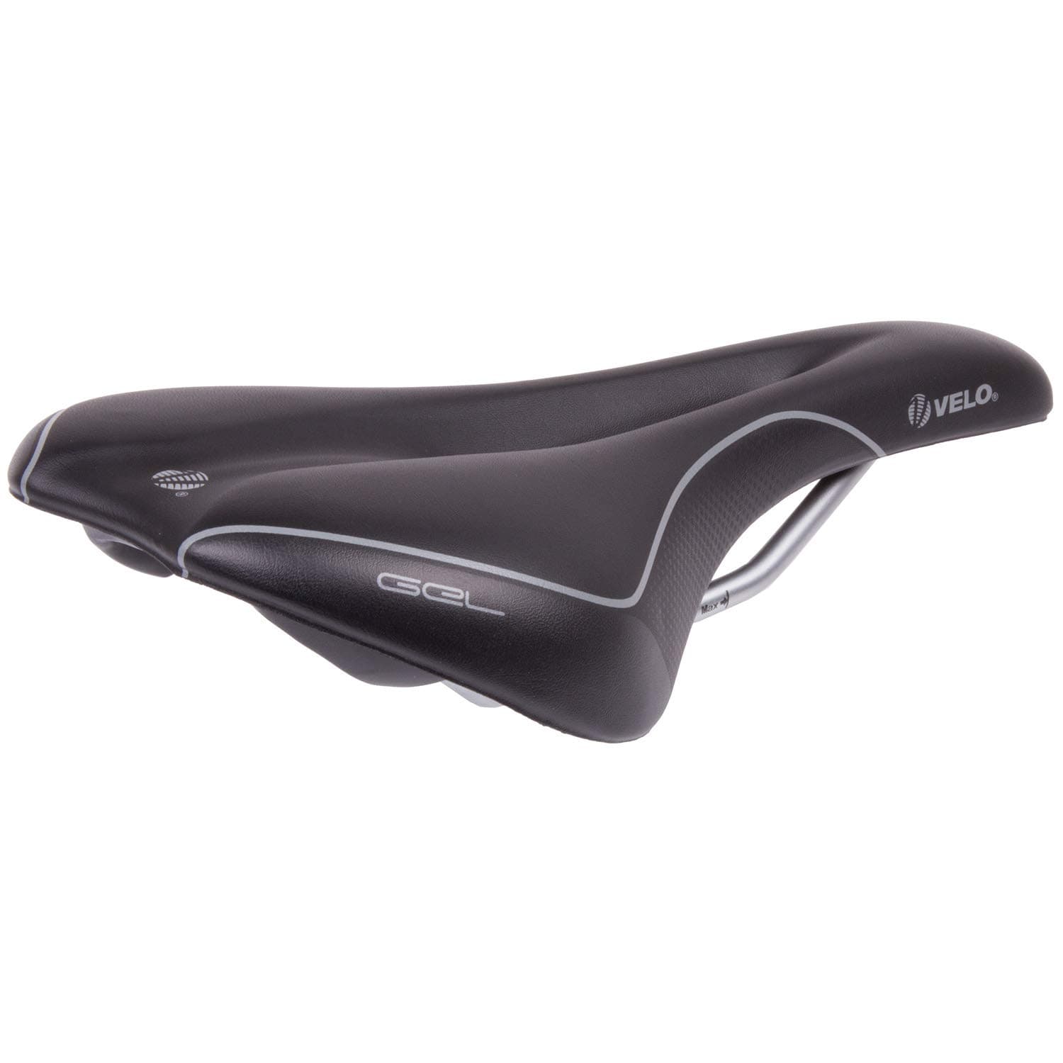 Velo Unisex – Adult's Speedflex Vacu FC Racing Bike Saddle, Black, 269x143 mm