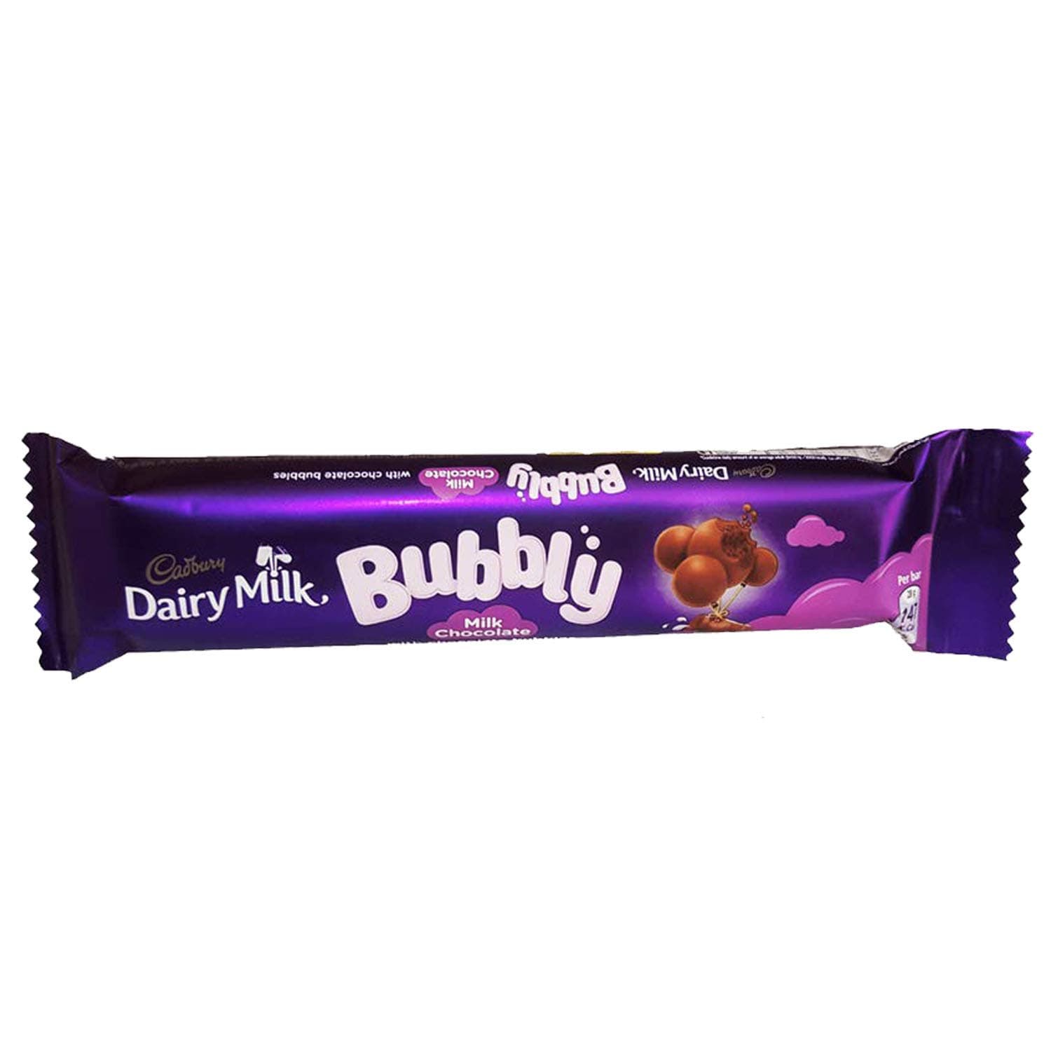 Cadbury Dairy Milk Bubbly Chocolate 28g