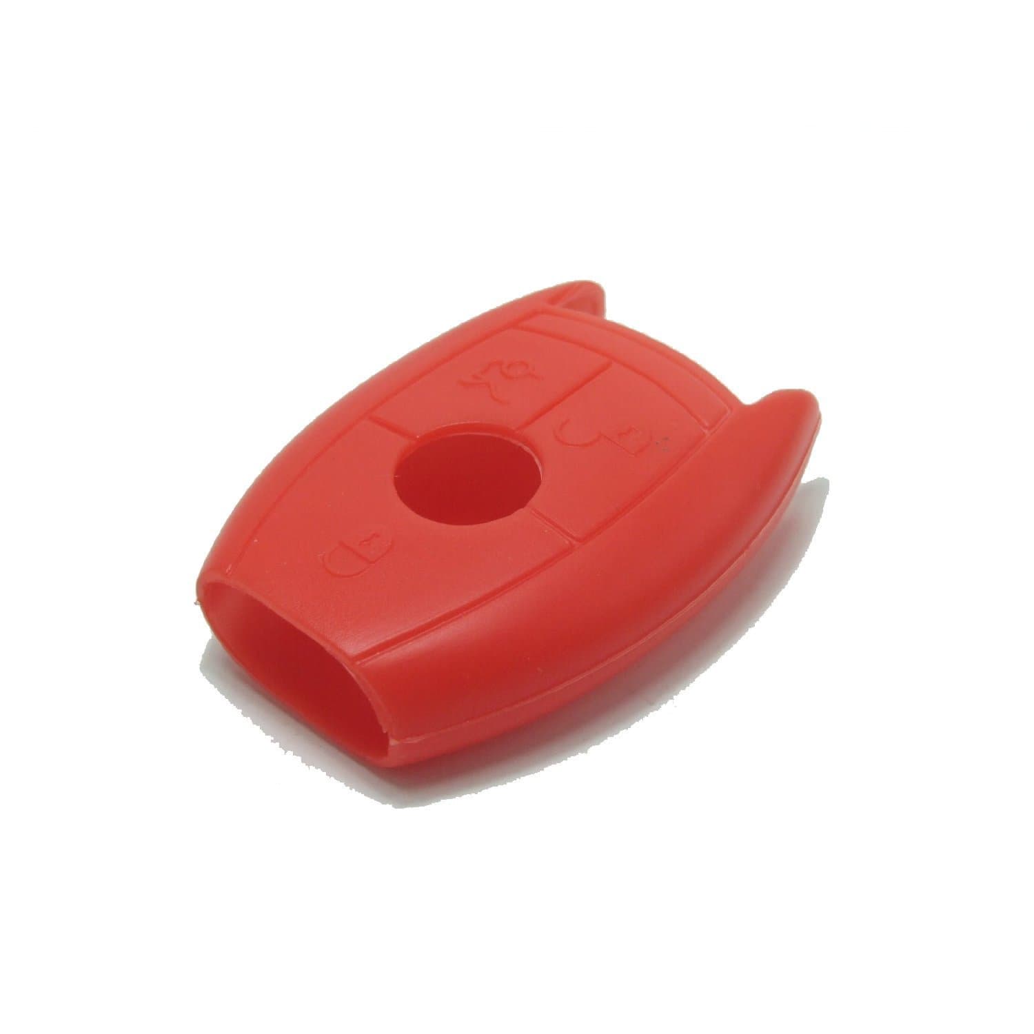 1 Piece of Red Keyless Entry Remote Silicone Cover Mercedez Benz C E S Class SLK