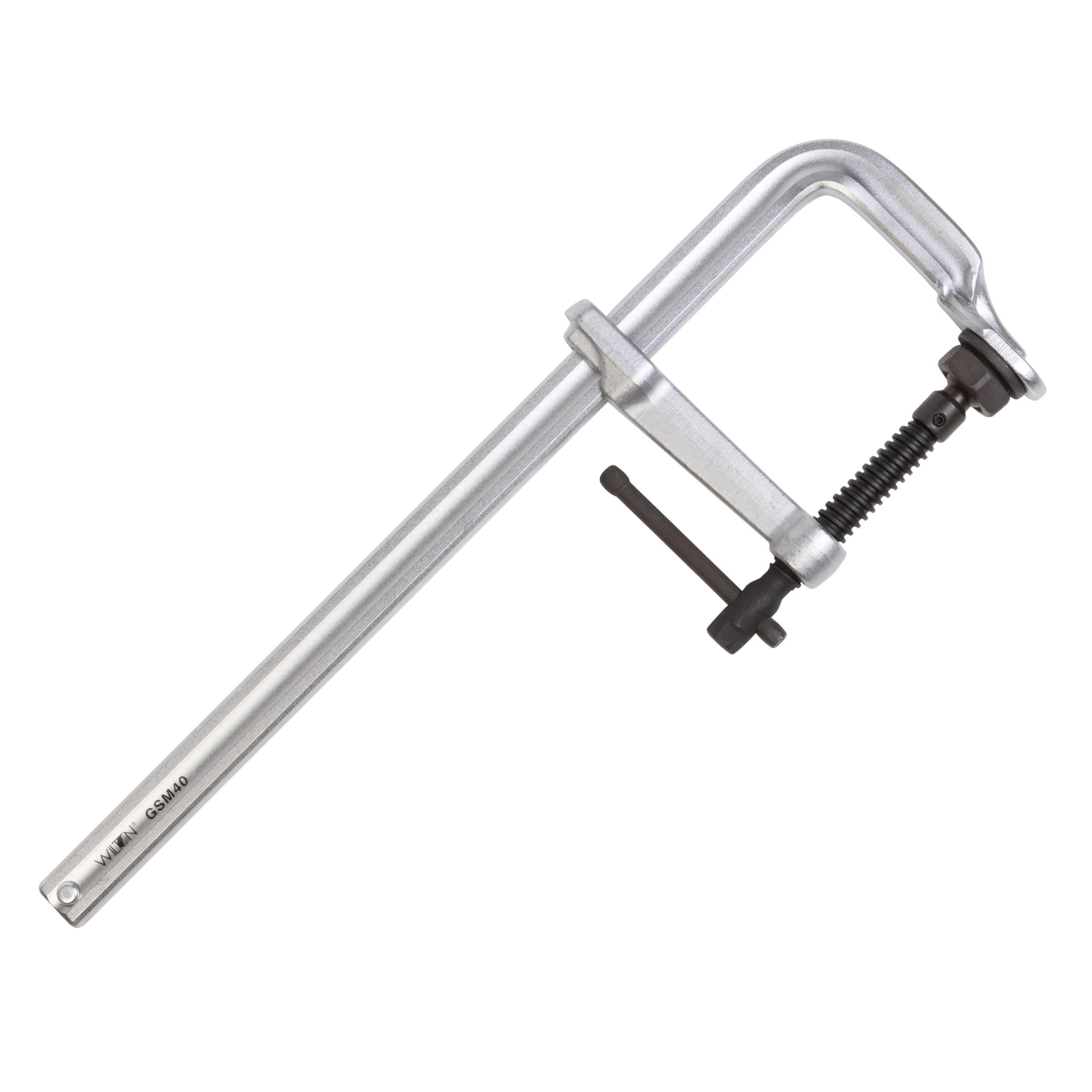 Heavy-Duty F-Clamp, 16" Opening, 4-3/4" Throat, 2660 Lbs. Clamping Force (GSM40)