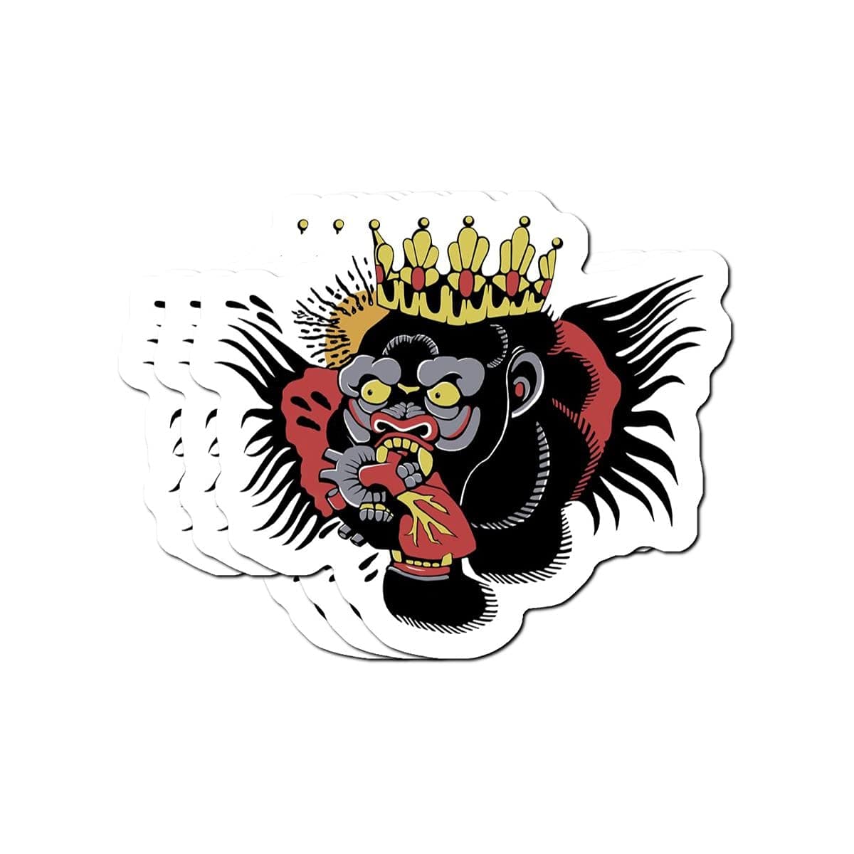 Big Lens store Conor McGregor Chest Tattoo Clean Stickers (3 Pcs/Pack)