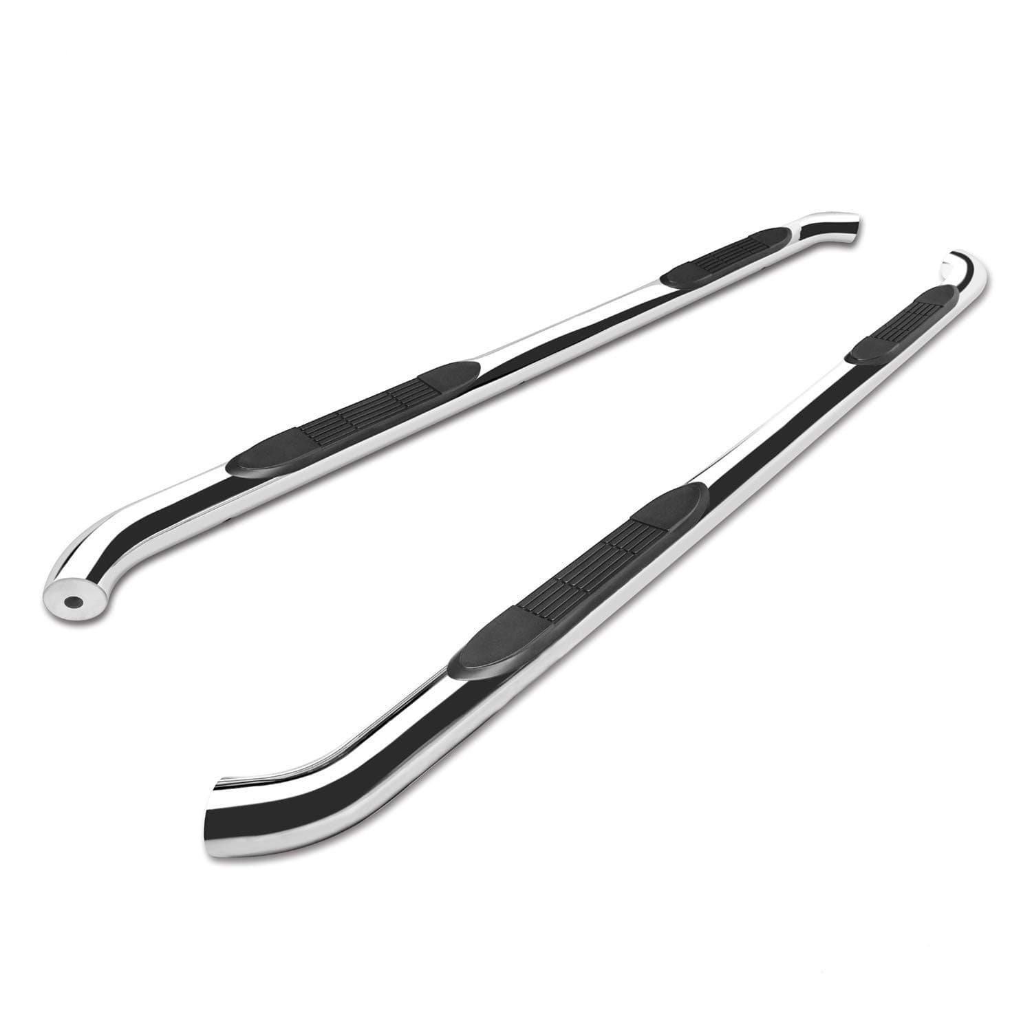 TAC Side Steps Running Boards Fit 2011-2020 Jeep Grand Cherokee (Excluding Limited X, High Altitude, SRT, SRT8, Trackhawk, Trailhawk, Summit) SUV 3” Stainless Steel 304 Side Bars Nerf Bars 2Pcs