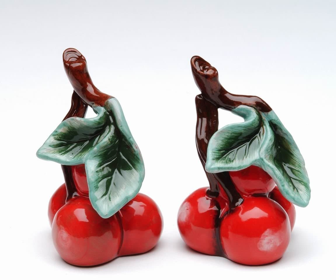 Maraschino Cherry Cherries Salt & Pepper Shaker S/P Set