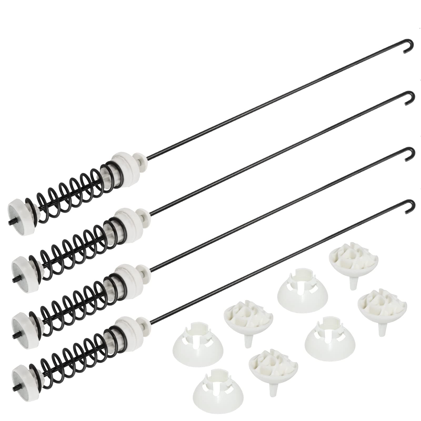 2026 Updated W10780048 ATW4675YQ1 WTW4800XQ4 RTW4640YQ1 W10257088 Washer Suspension Rod Kit by Blutoget-WTW4800XQ1 W10257087 Fit for Whirlpool WTW4800XQ2 May-tag Ken-more Admiral Amana Roper washer