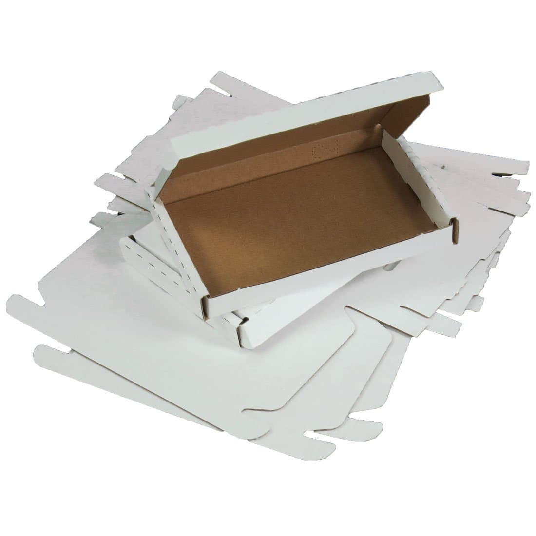 TriplastC6 160 x 110 x 20 mm White PIP Cardboard Large Letter Postal Box for Royal Mail (Pack of 50)