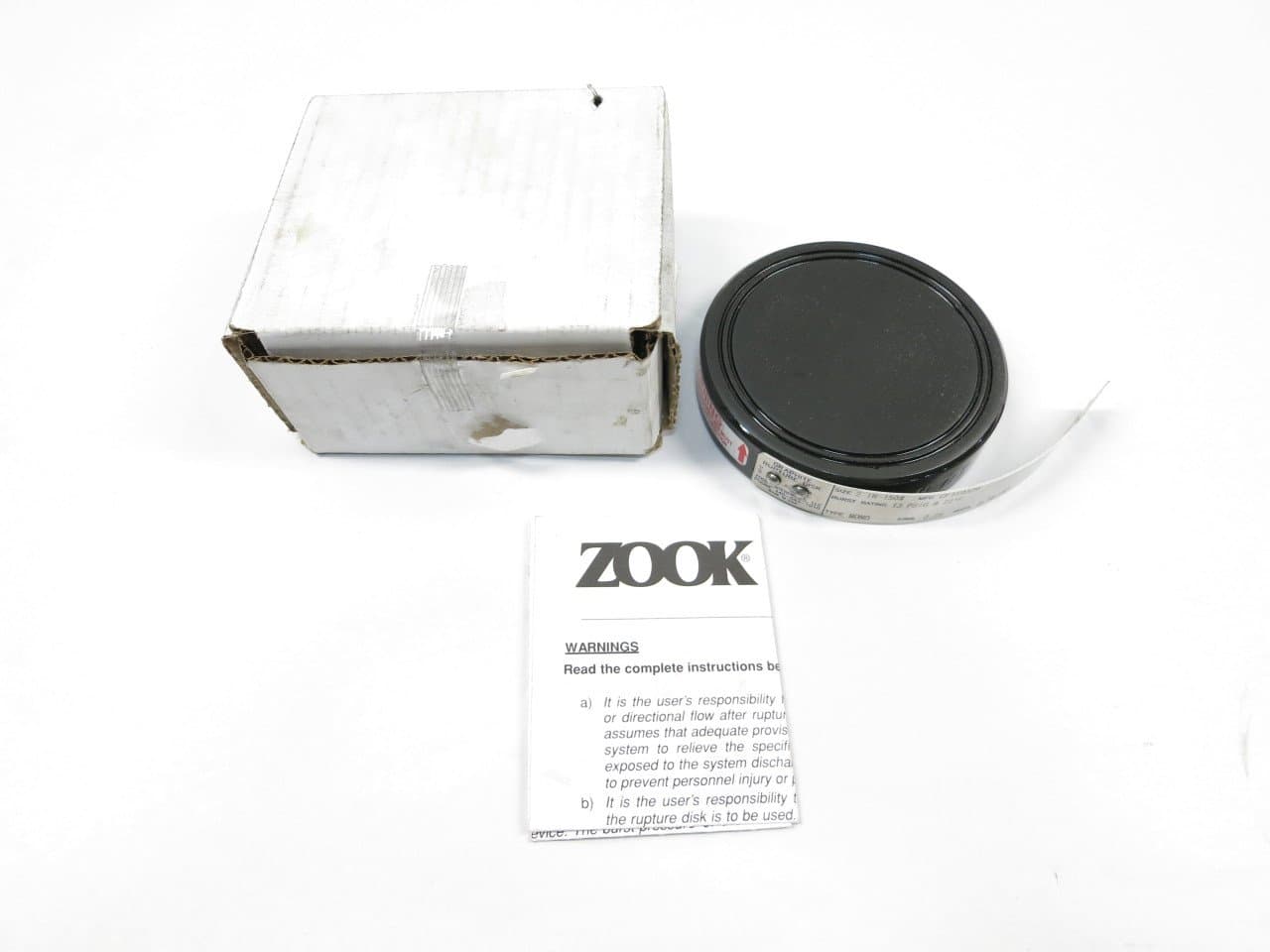 ZOOK CF159379 Graphite Rupture Disk 2IN 150 D599827