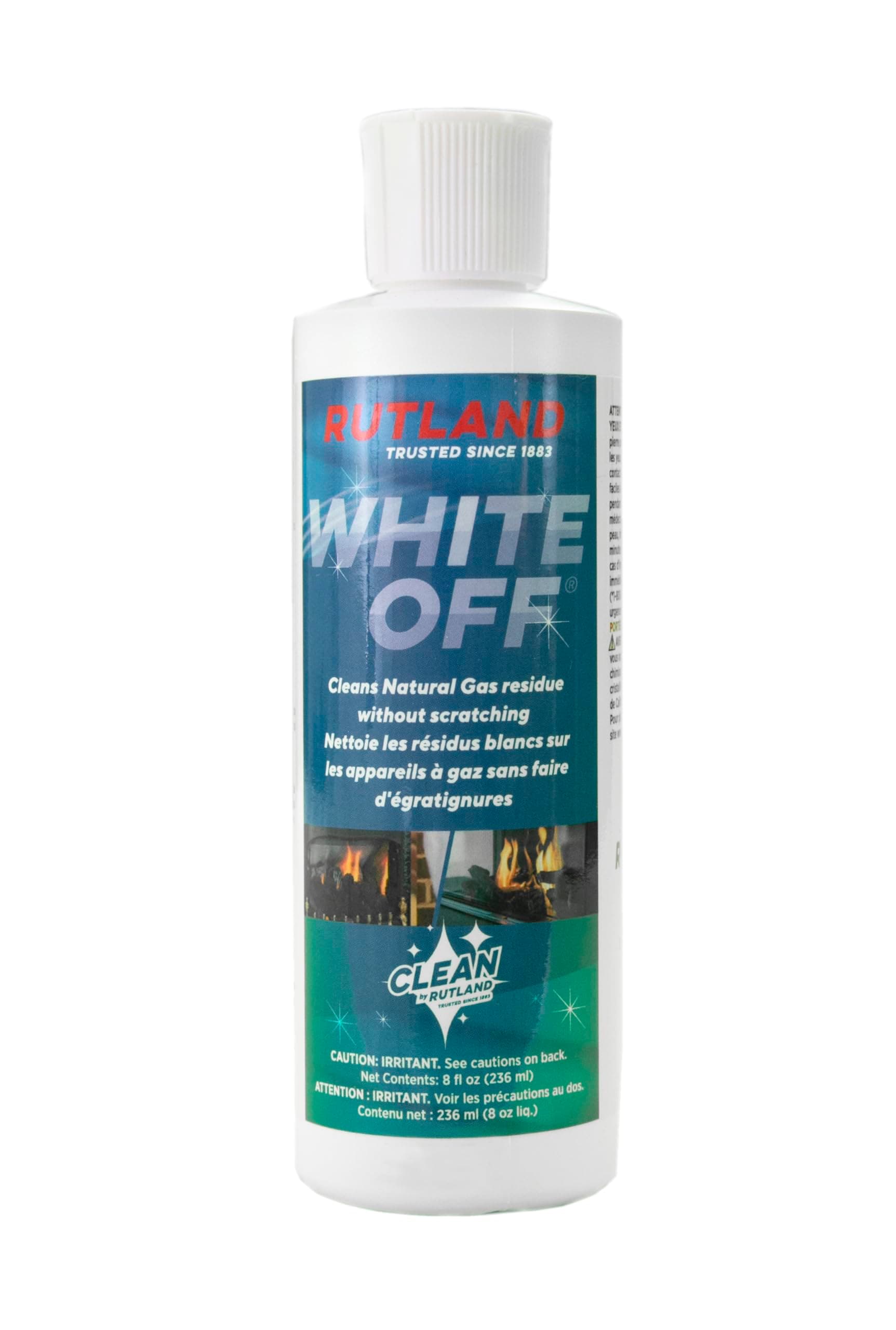 Rutland Products Rutland 1/2-Pint White-Off Glass Cleaner, 8 Fluid Ounce, 8 Fl Oz - 565