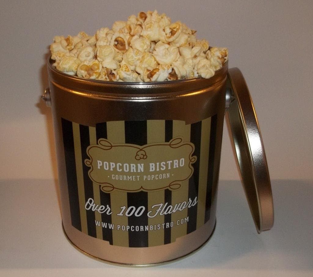 Popcorn Bistro White Truffle Oil Gourmet Popcorn 1 Gallon