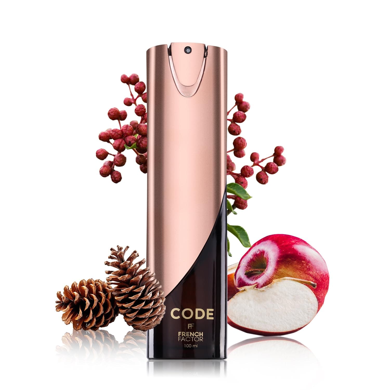 - The French Factor Code Liquid Perfume For Men Long Lasting Fragrance Luxury Party Perfume Edp For Men Gift For Boys Made In India (Pack Of1, 100Ml)