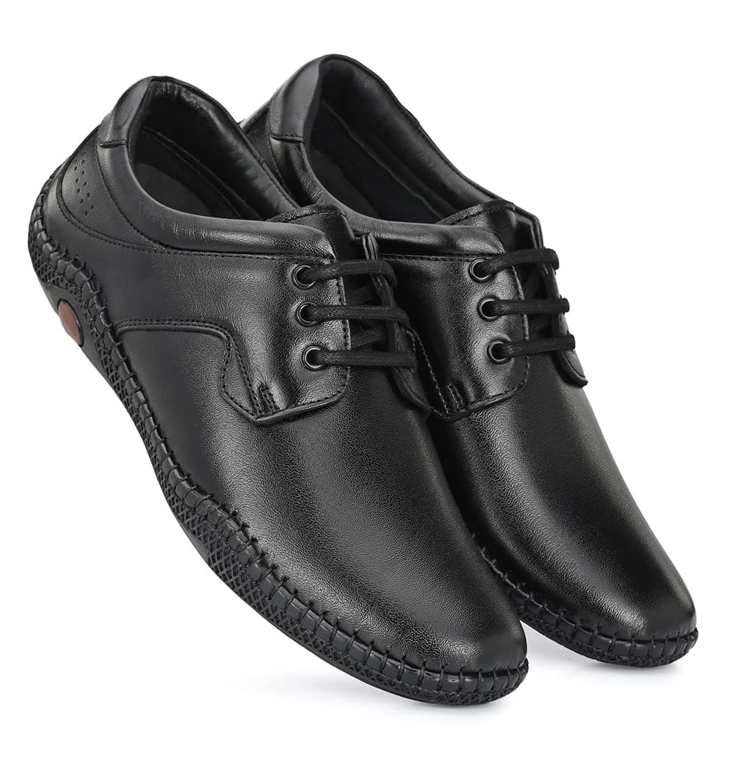MACTREE Men Genuine Leather Formal Shoes