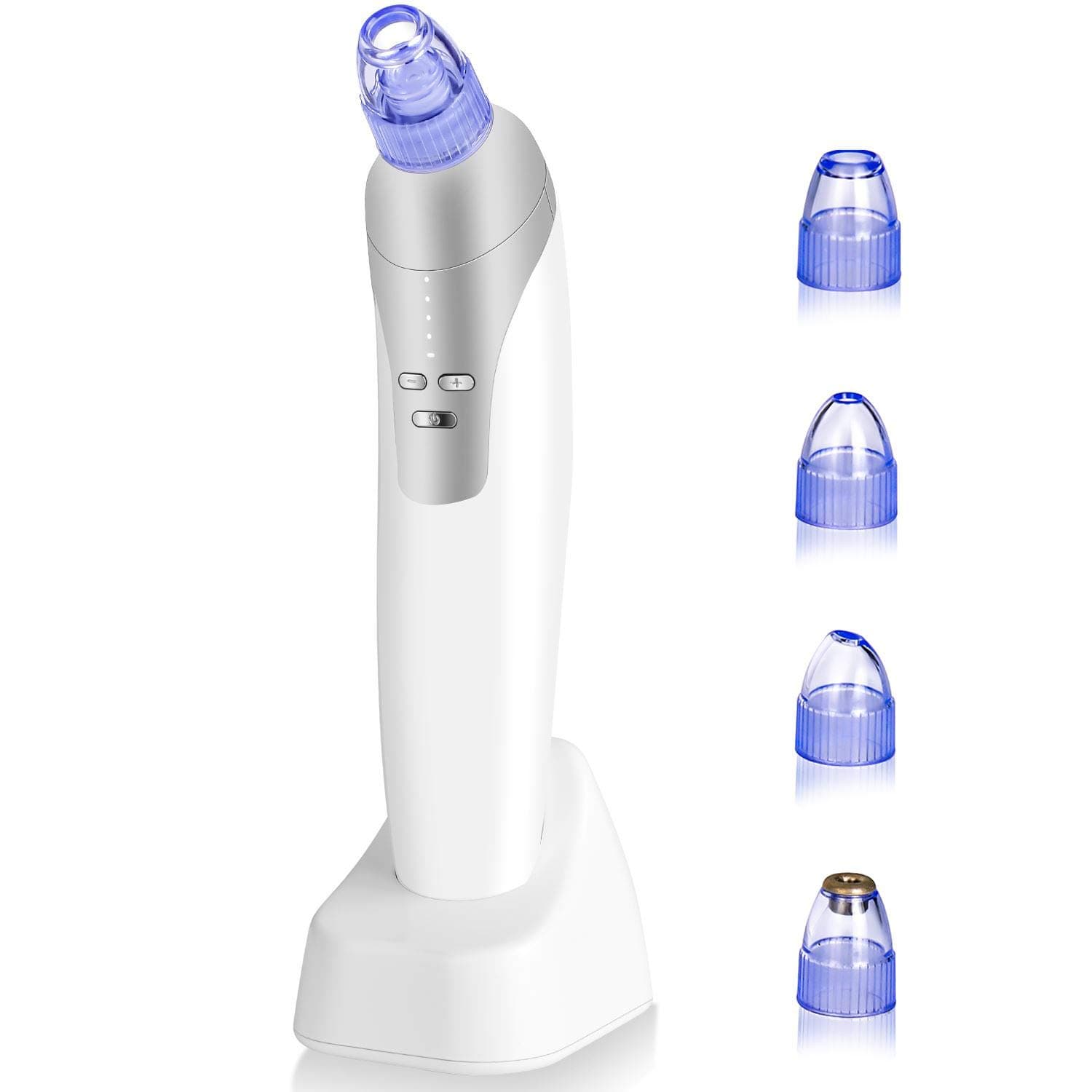 IYQOL Blackhead Remover, Electric Vacuum Pore Cleaner Extractor Tool Device Comedo Removal Suction Beauty Machine Gift for Acne Pimple Grease Remover and Pores Face Skin Facial Deep Cleansing