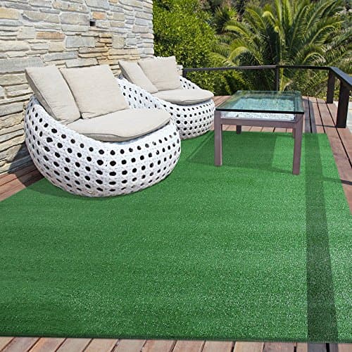 iCustomRug Oasis Limited Edition Grass Appearance Rug Indoor/Outdoor Green Artificial Turf 8'x10'