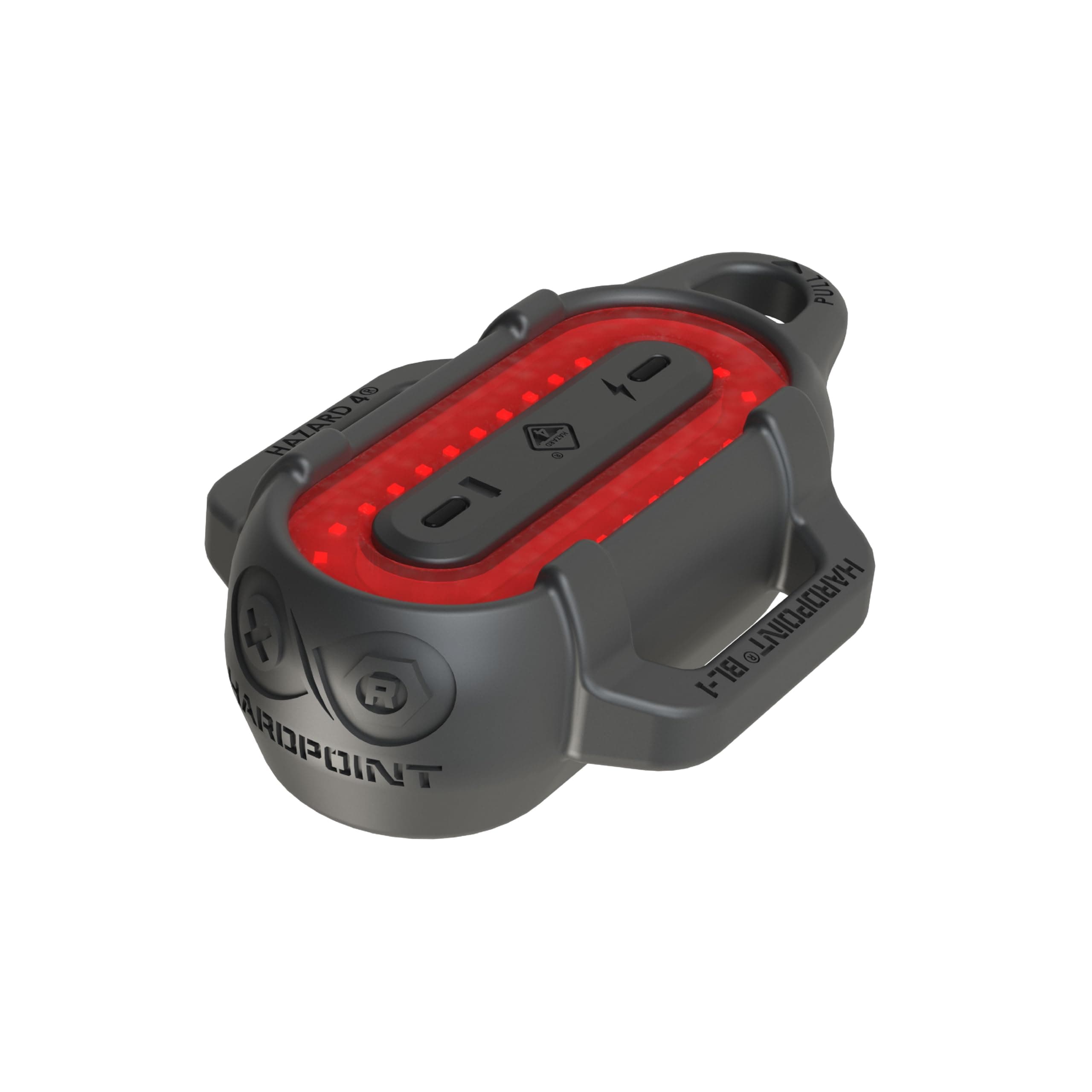 Beacon Light Kit-B - LED Core - Rechargeable Wireless Strobe Device - Amber Warning Light - Battery Powered - Includes Boot Cover, SG1, Screws/Plugs, Nuts/Plugs, Charge Cable