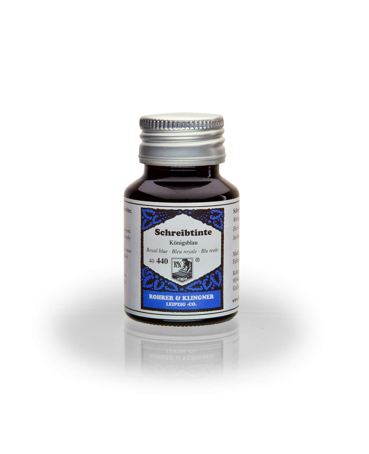 Rohrer & Klingnersince 1892, Royal Blue fountain pen ink, 50ml.