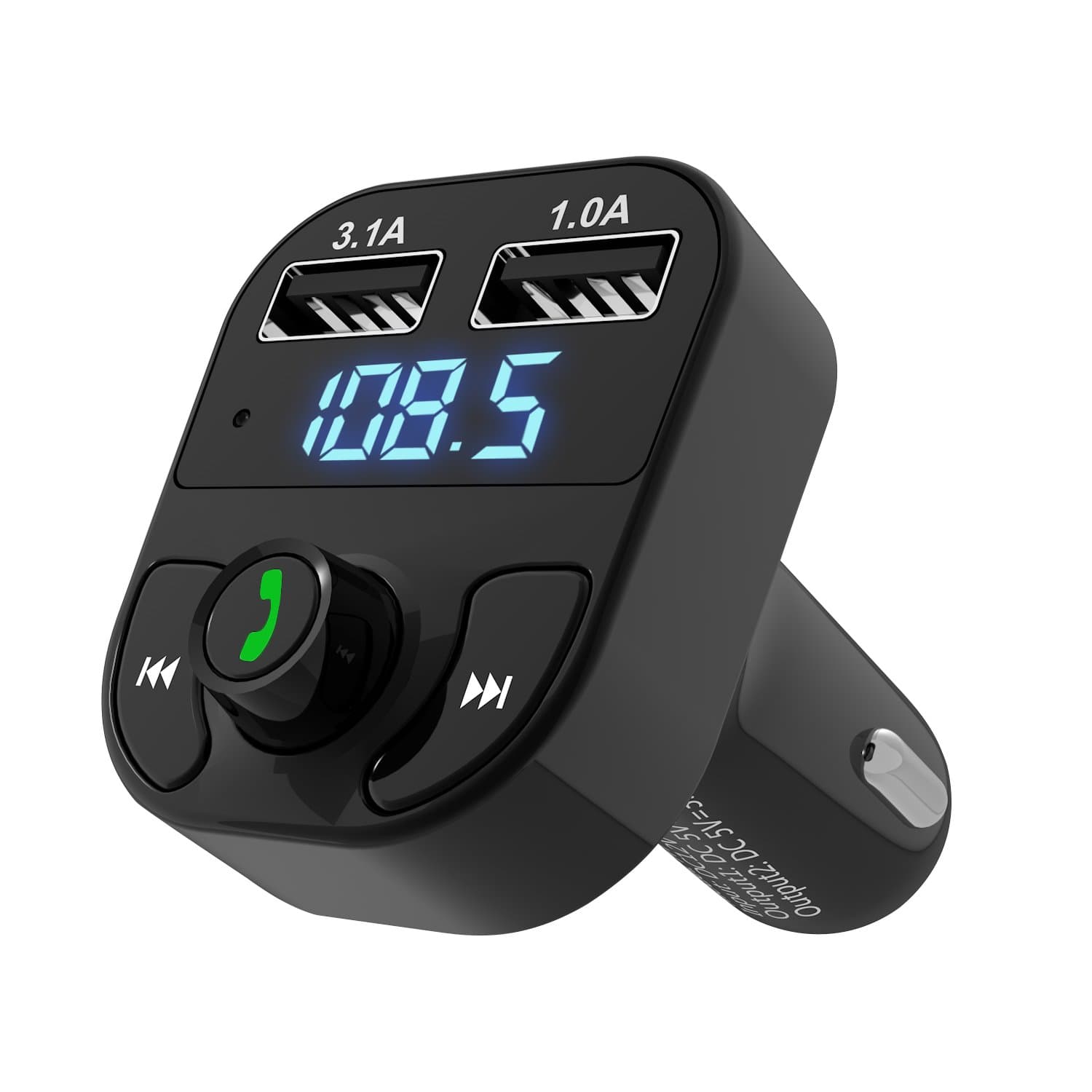 Bluetooth FM Transmitter (Black)