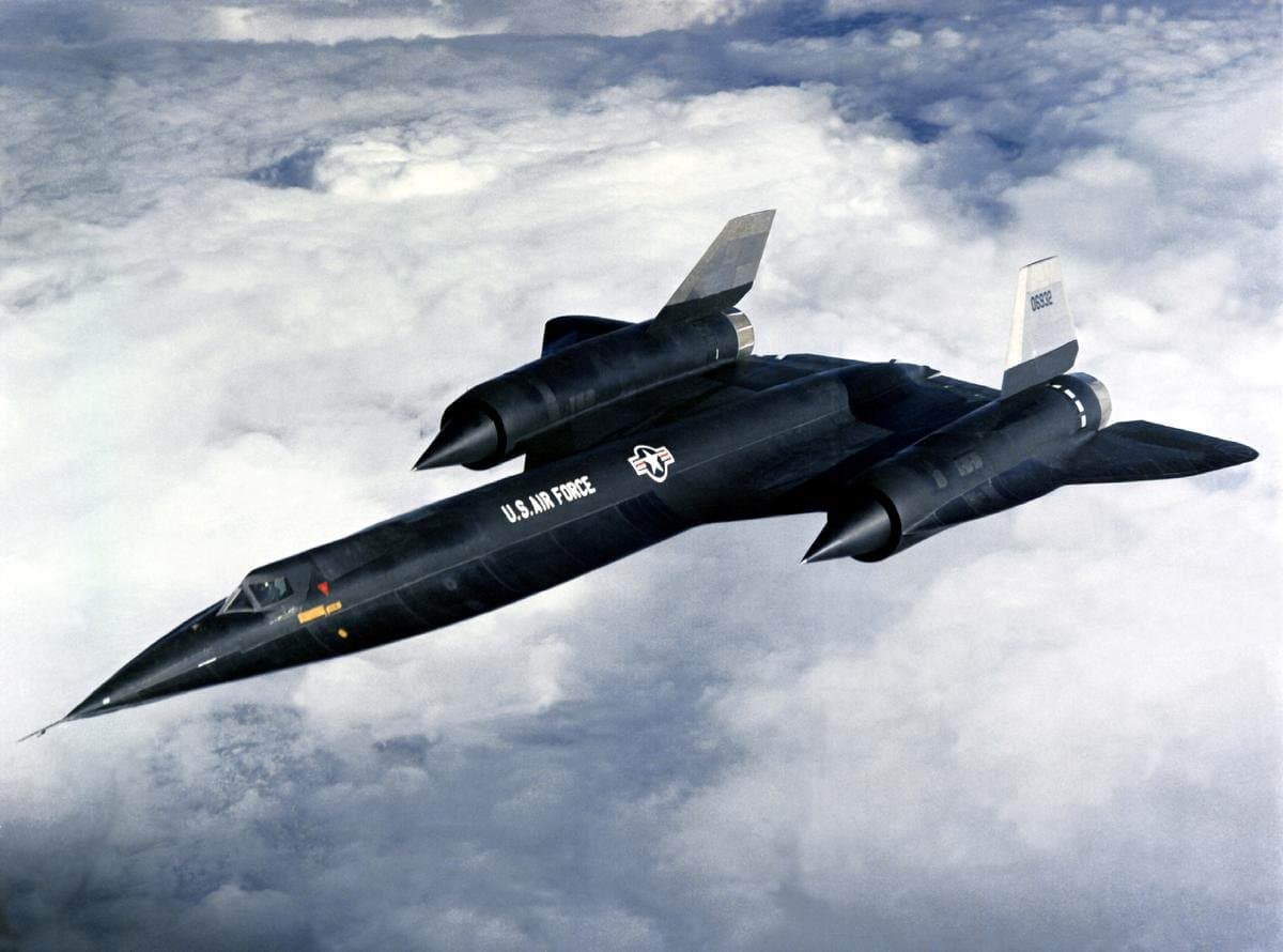 Gifts DelightLaminated 32x24 Poster: Jet - Lockheed SR-71 Blackbird