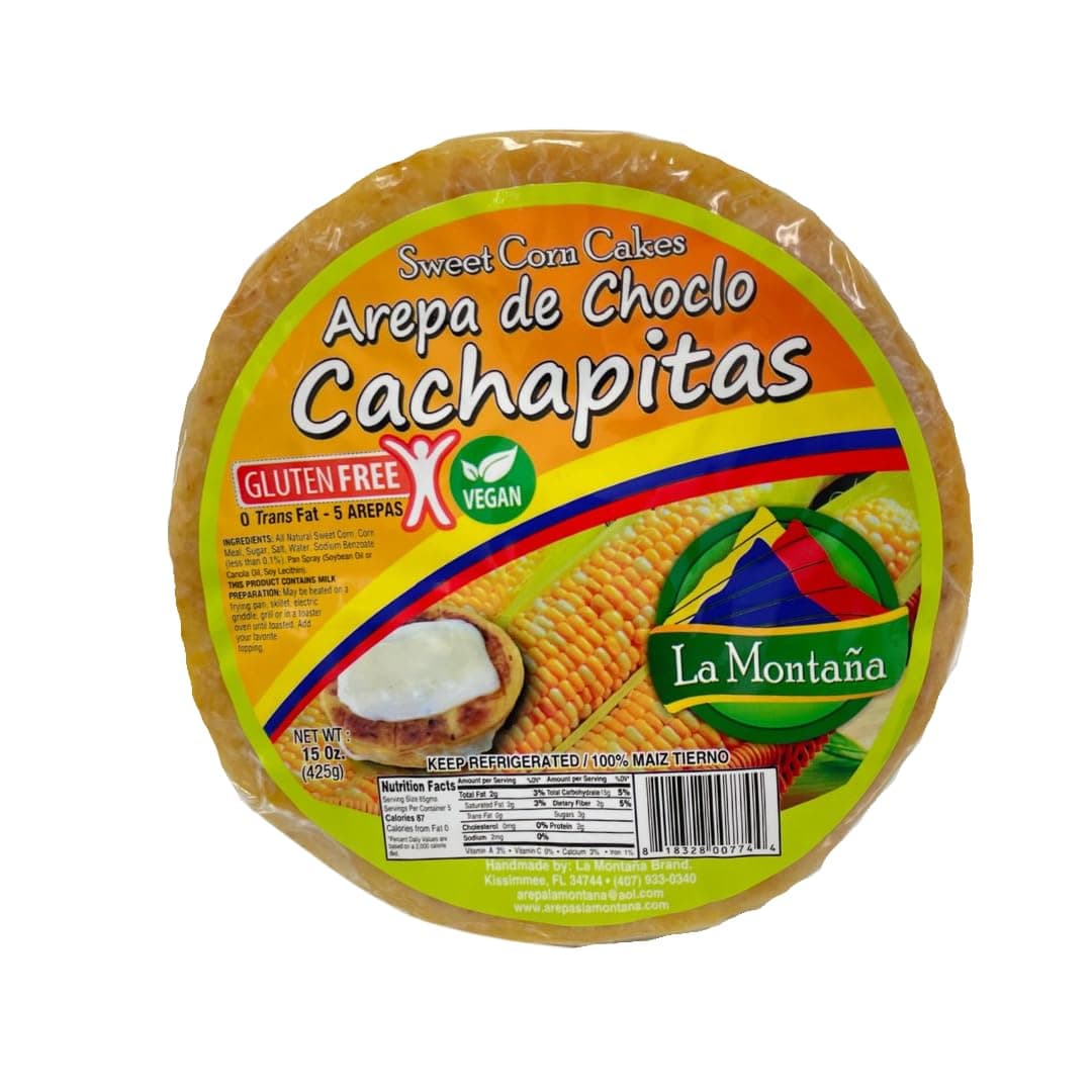 Arepas Colombianas (Arepa de Choclo/Sweet Corn Cake)