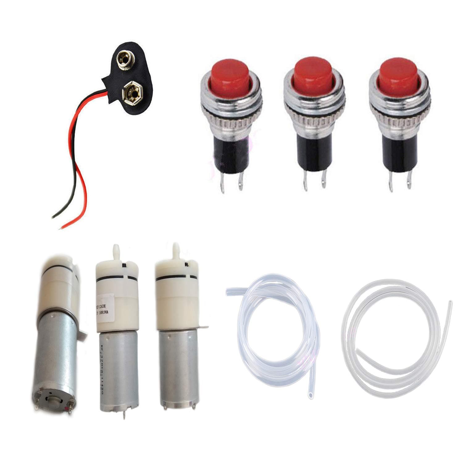 DC 9V 12V Mini Air Pump Motor kits For Homemade Dispenser Machine Fountain Drink