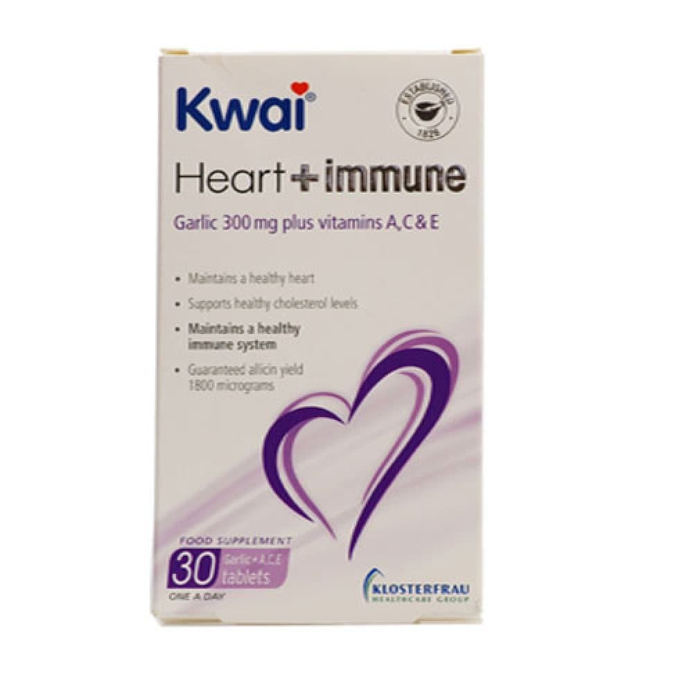 Kwai Heart + Immune Food Supplement 30 Tablets