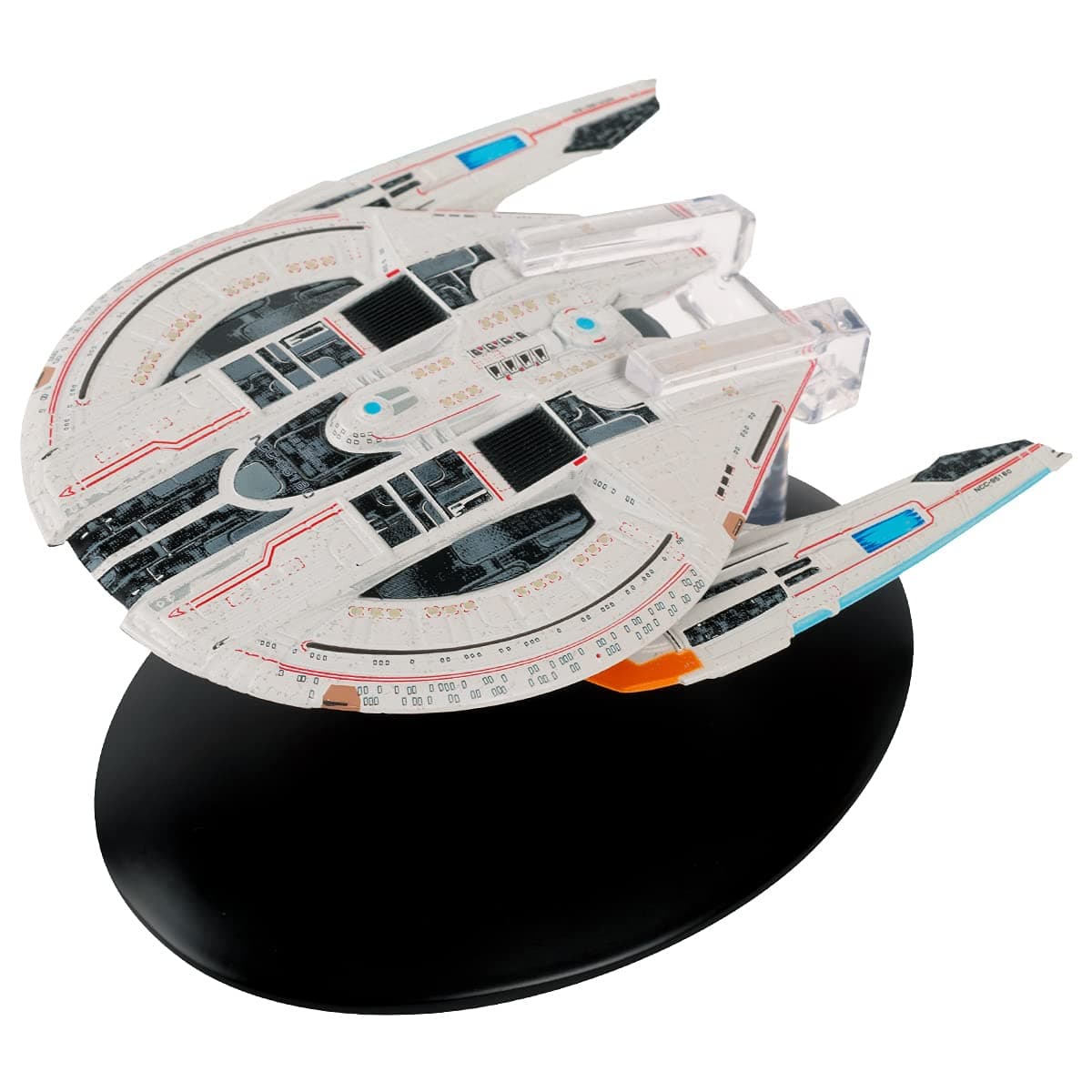Star Trek - Edison-Class Federation Temporal Warship - Star Trek Online Starship Collection by Eaglemoss Collections