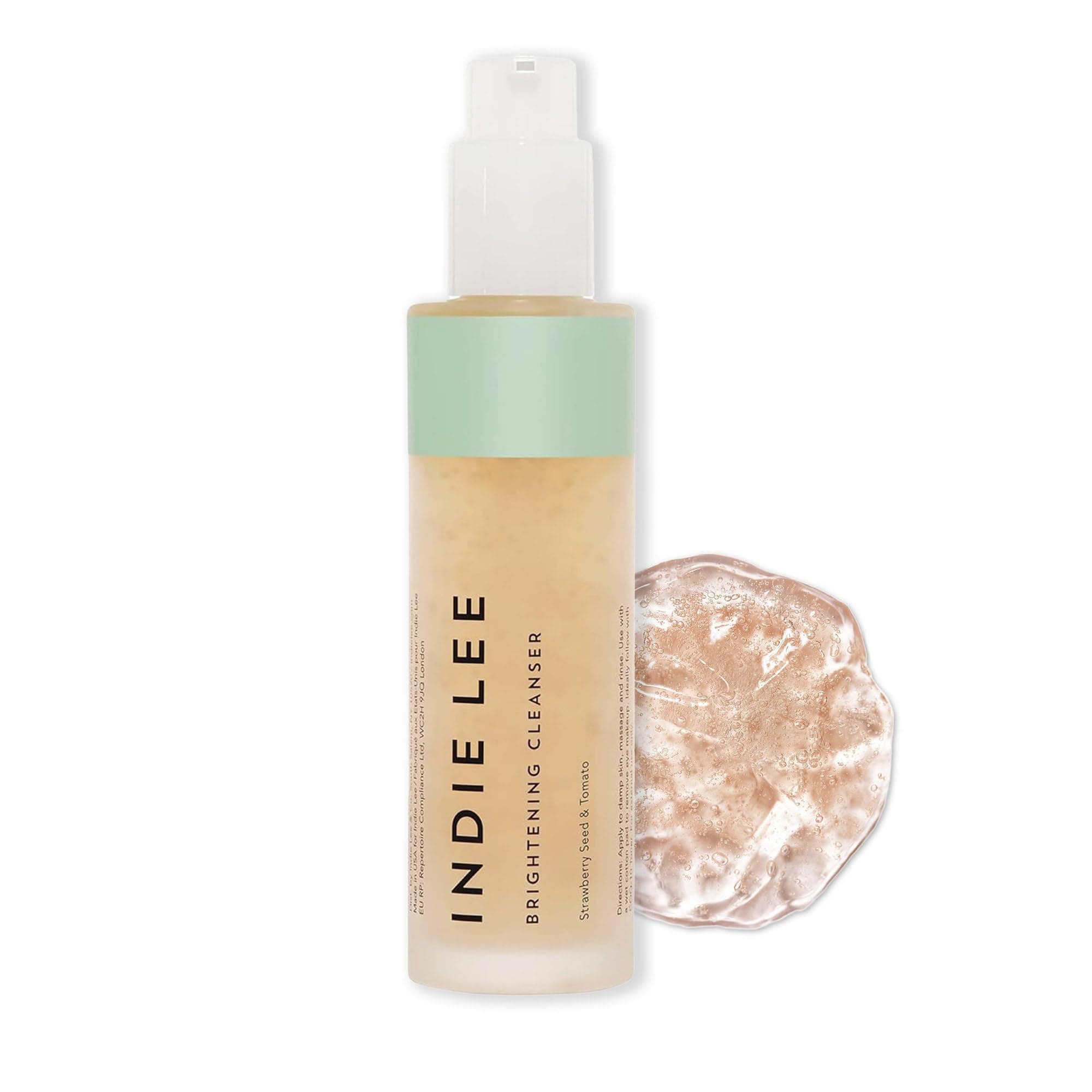 Brightening Facial Cleanser - Daily Hydrating Cleanser, Makeup Remover & Exfoliating Face Mask to Brighten, Firm & Protect Dry Skin - Clean, Gentle Face Wash (4.2oz)