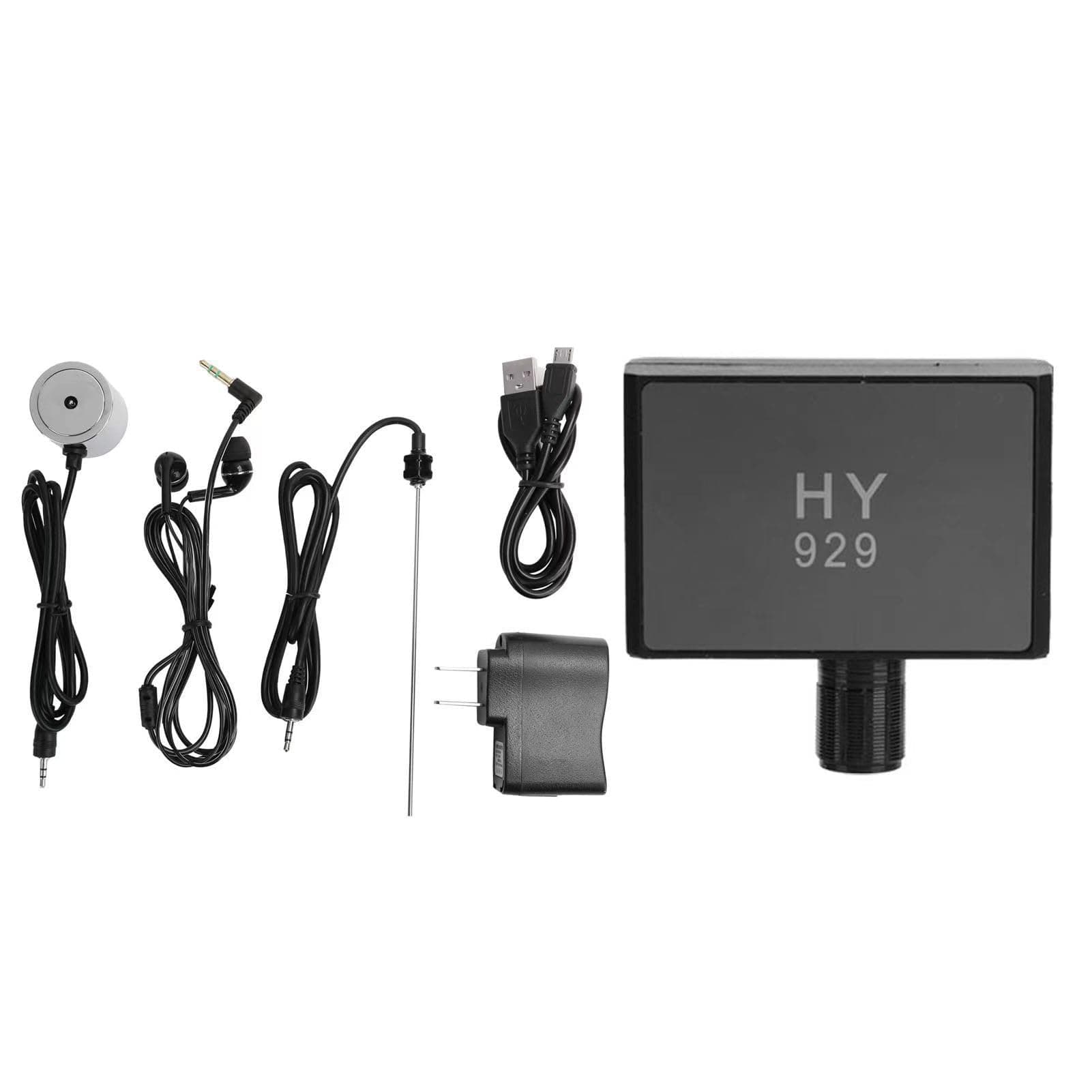 Enhanced Ultra-Sensitive Wall-Penetrating Contact/High-Intensity Acoustic Amplified Water Pipe Leak Monitoring Device/Probe Microphone Amplification System