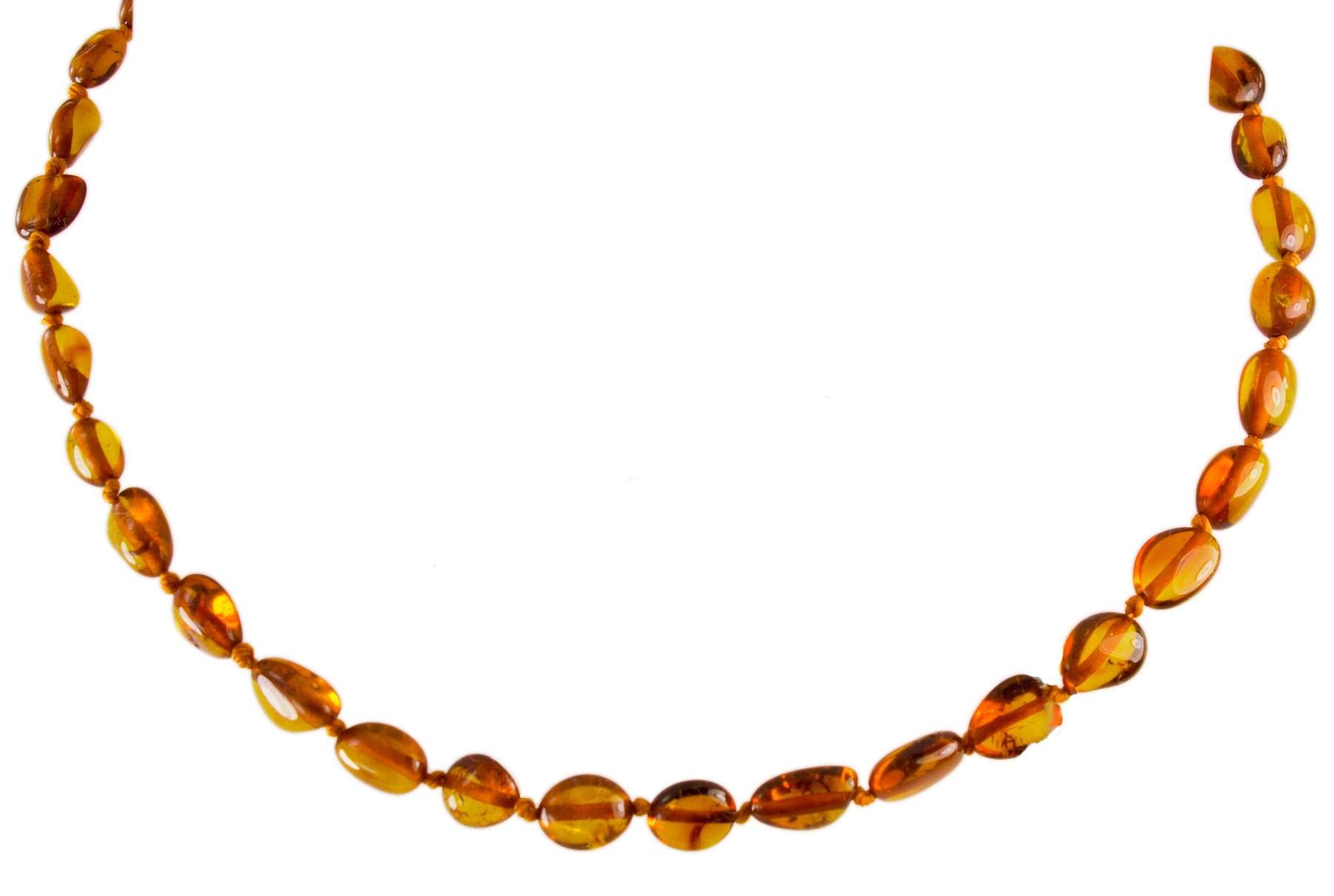 Nickolas Jewellery Baltic Amber Bead Necklace, Anklet, Bracelet- Any Size, Tailor Made in Sheffield,UK