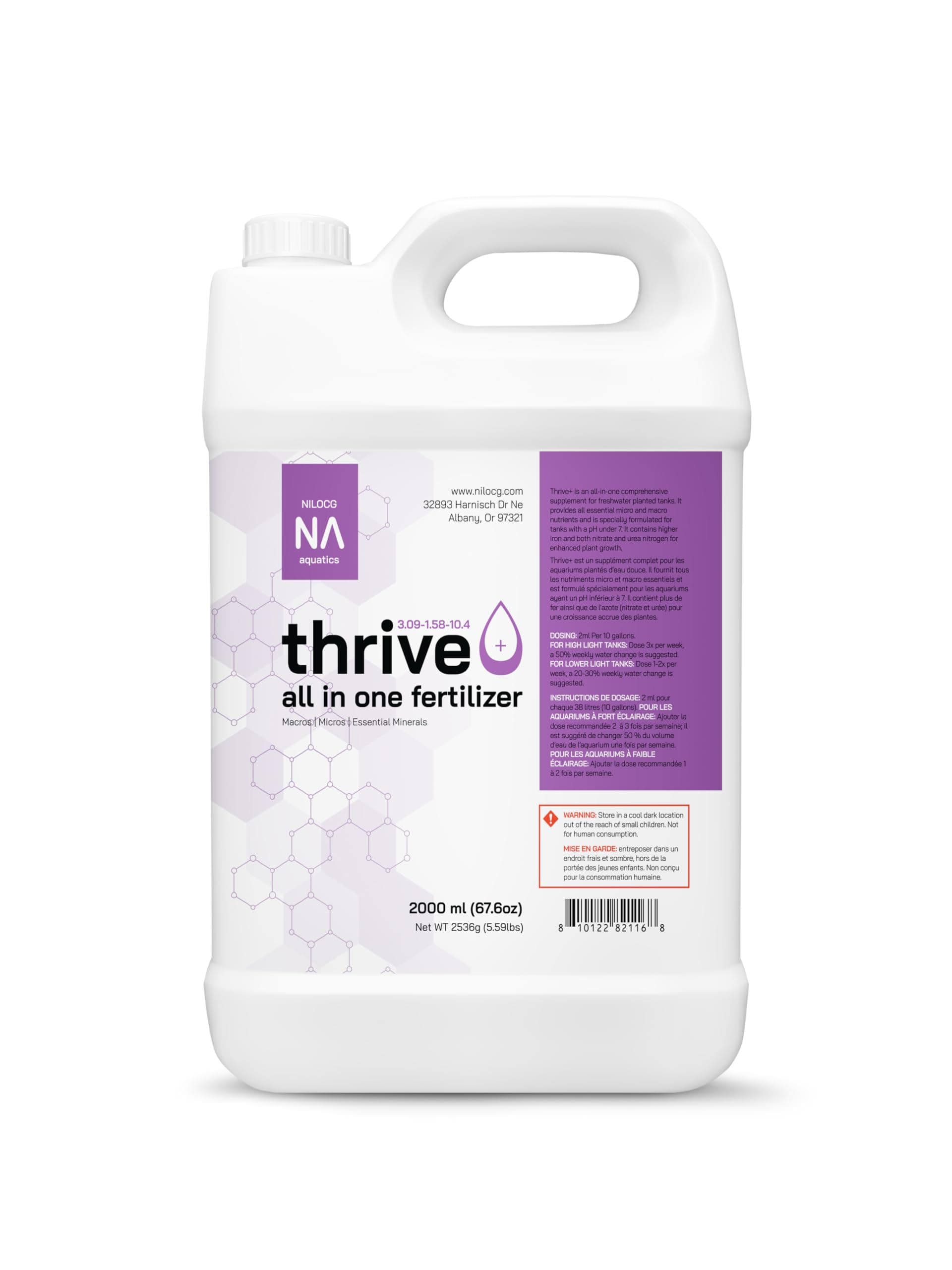 Nilocg Aquatics Thrive All In One Liquid Fertilizer for Planted Tank