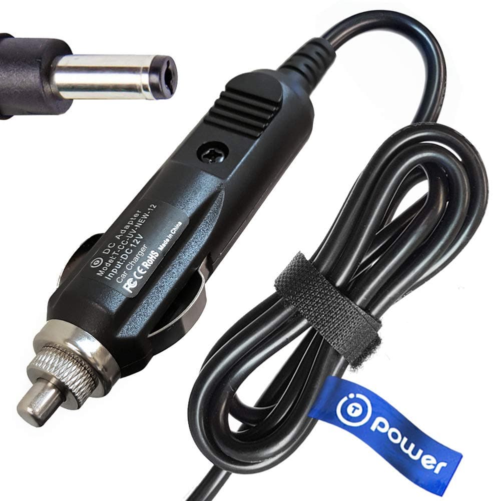 T-Power 12v Car Charger for Delphi SKIFI SA10001 SA10201 BoomBox XM SKYFi2 XM boombox Delphi CD SA10034 TEAD-57-121800U Replacement Auto boat adpater Switching power supply cord plug spare