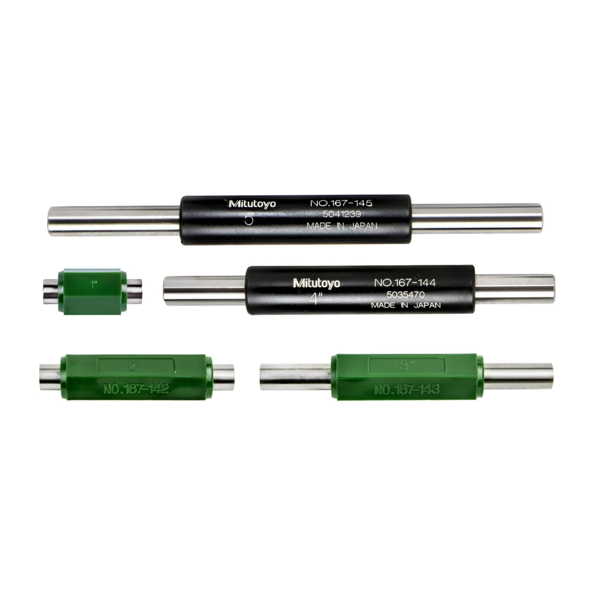 167-912 Micrometer Standard Set, 1-5", 5 Piece/Set