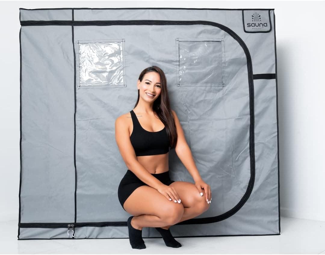 Sauna Rocket | 3-Person Full Body Sauna Portable Tent | in-Home Use for Relaxation, Recovery, and Wellness (Tent ONLY)