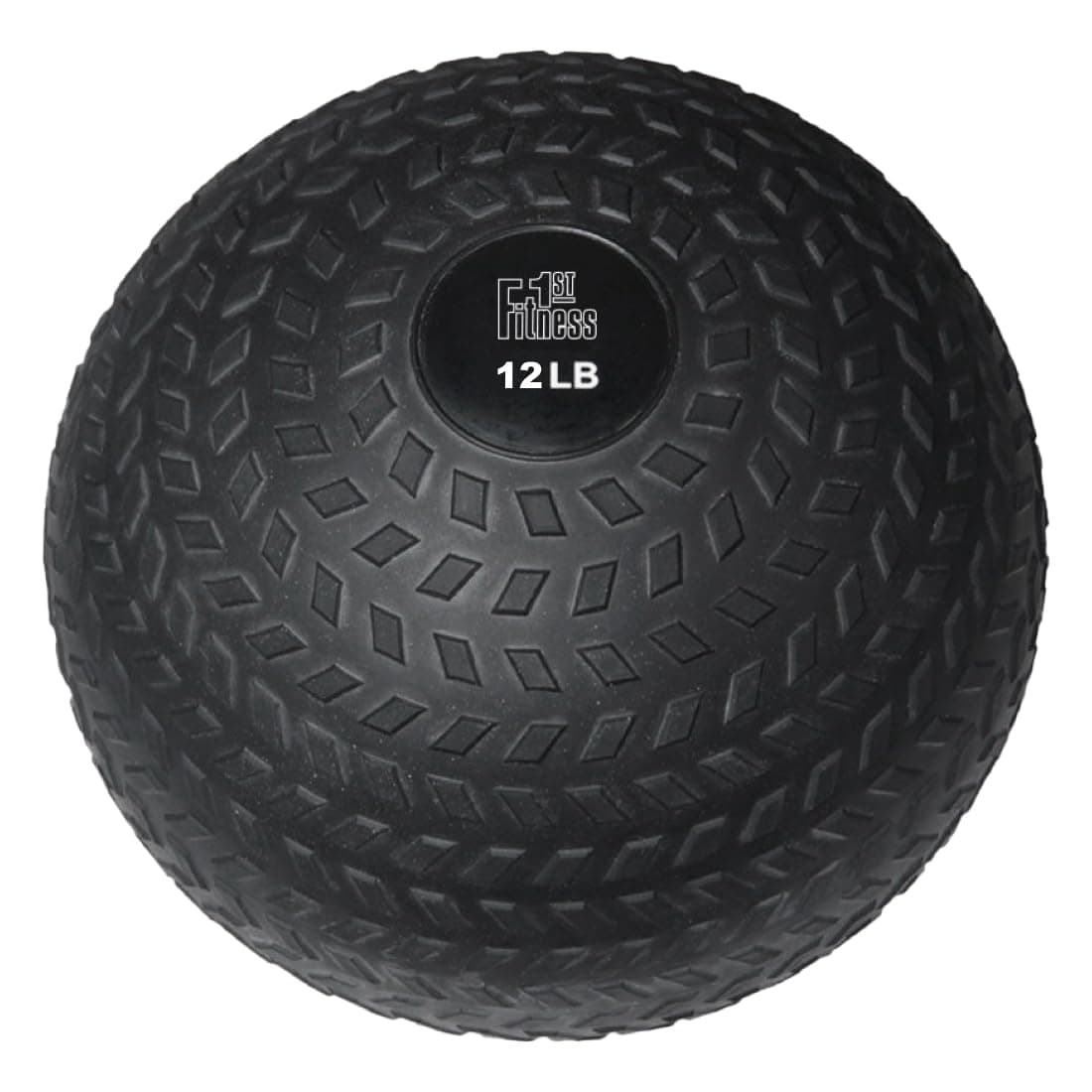 Fitness First Slam Ball, Easy-to-Grip, Sand-Filled Medicine Ball for Exercise and Workout, Ideal for Weight Training, Cross-Training, Cardio, and Plyometric Workout, Available in Different Weights