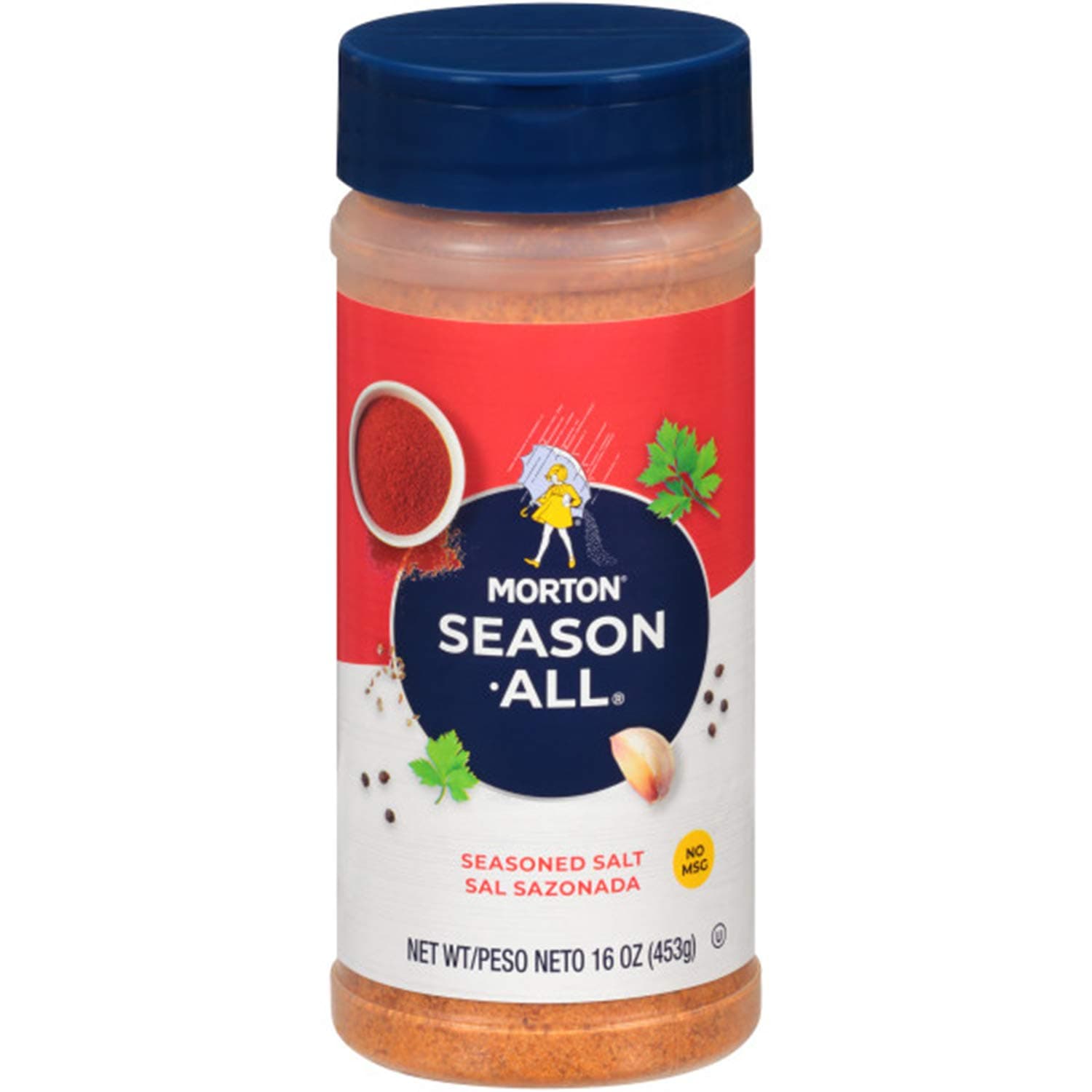 Morton, Season-All Seasoned Salt Sal Sazonada, 16 Oz