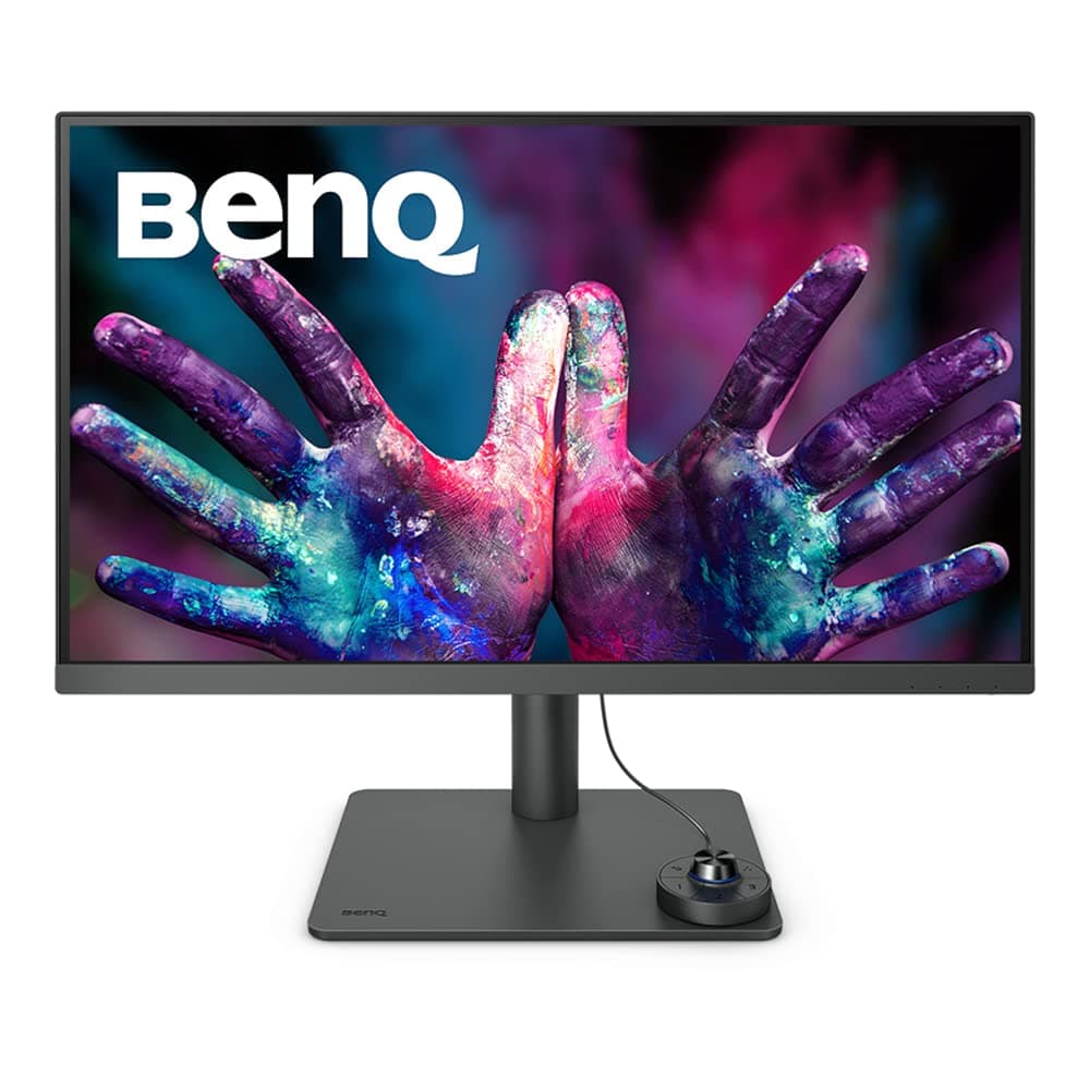 PD2705U 4K 27” Monitor for Designer, IPS, AQCOLOR, 99% sRGB, 99% Rec. 709, Delta E ≤ 3, Factory Calibrated, Uniformity, 65W USB-C, HDMI, DP, KVM, Compatible with MacBook