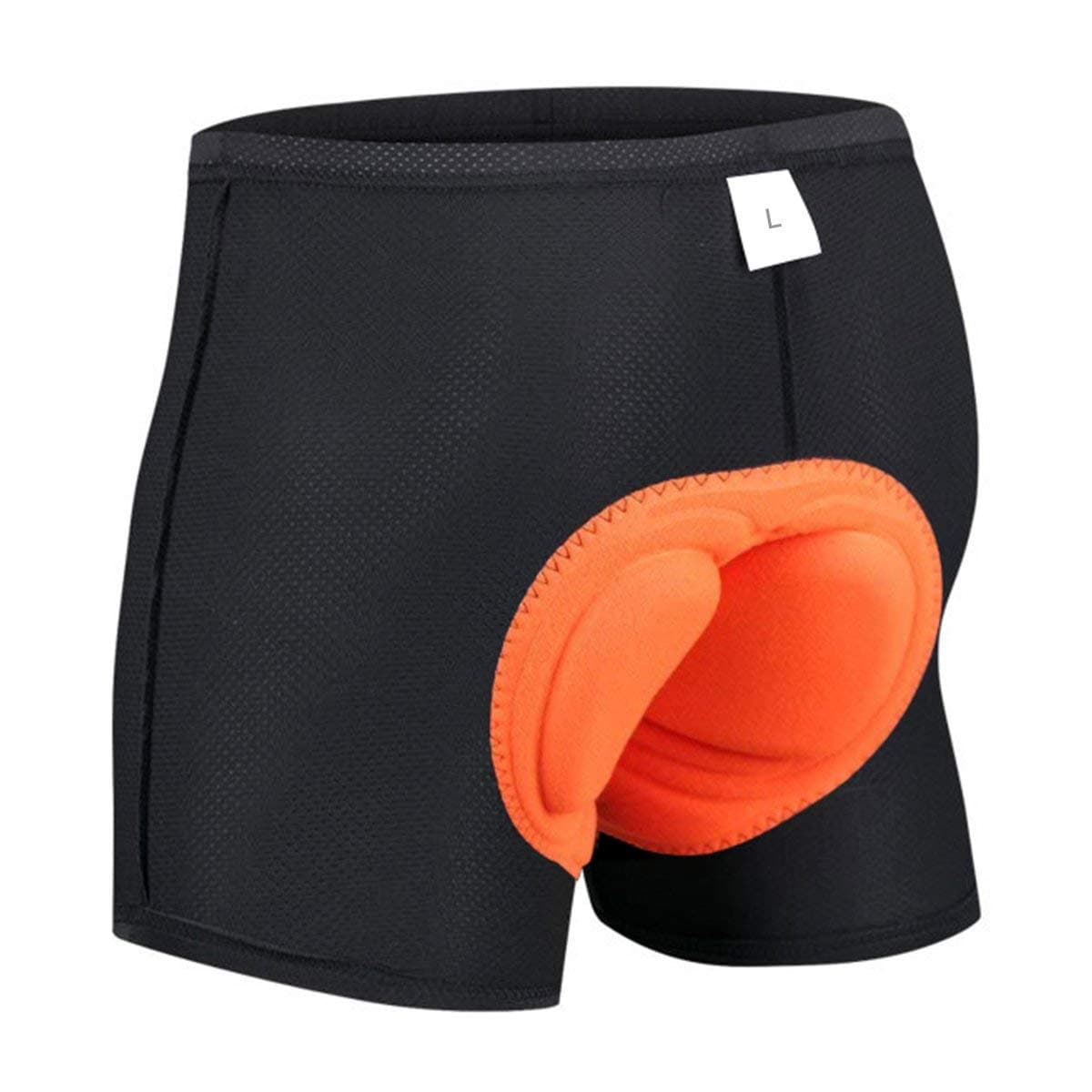 YULIXIN Men's 3D Padded Cycling Bicycle Cycling Underwear Shorts Cycling Underpants Breathable & Lightweight (orange, S)