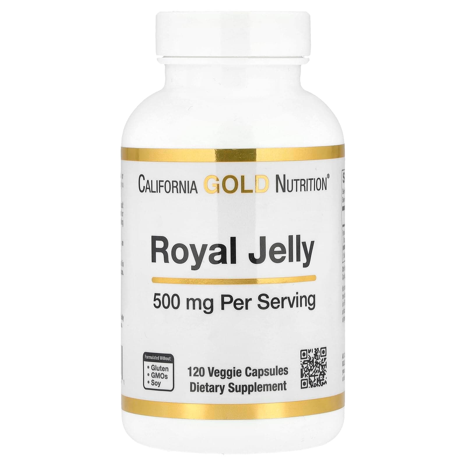Royal Jelly, 500 mg, 120 Veggie Capsules