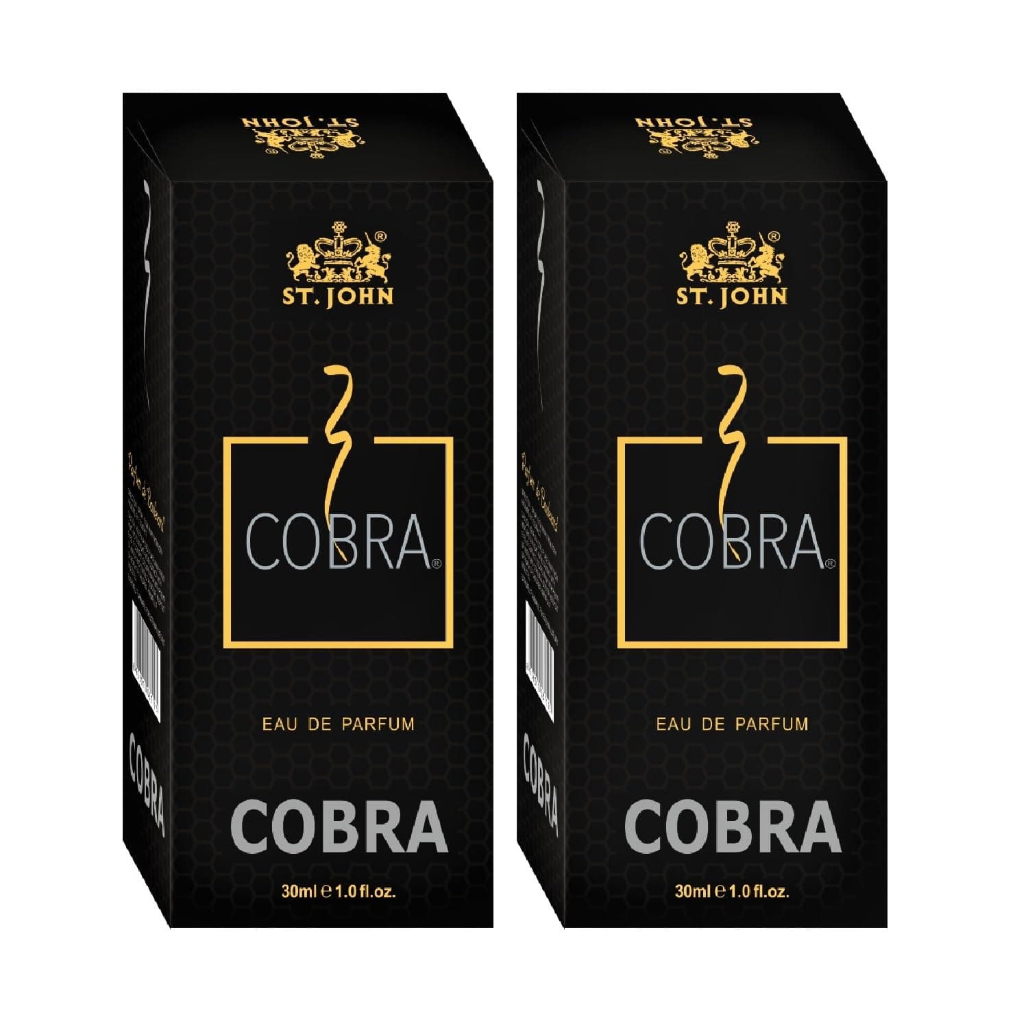 Perfume For Men, Long Lasting Fragrance, Irresistible Scent, Fresh and Soothing Men Perfume, Eau De Parfum, COBRA Classic Perfume Body Spray (30ml, Pack of 2)