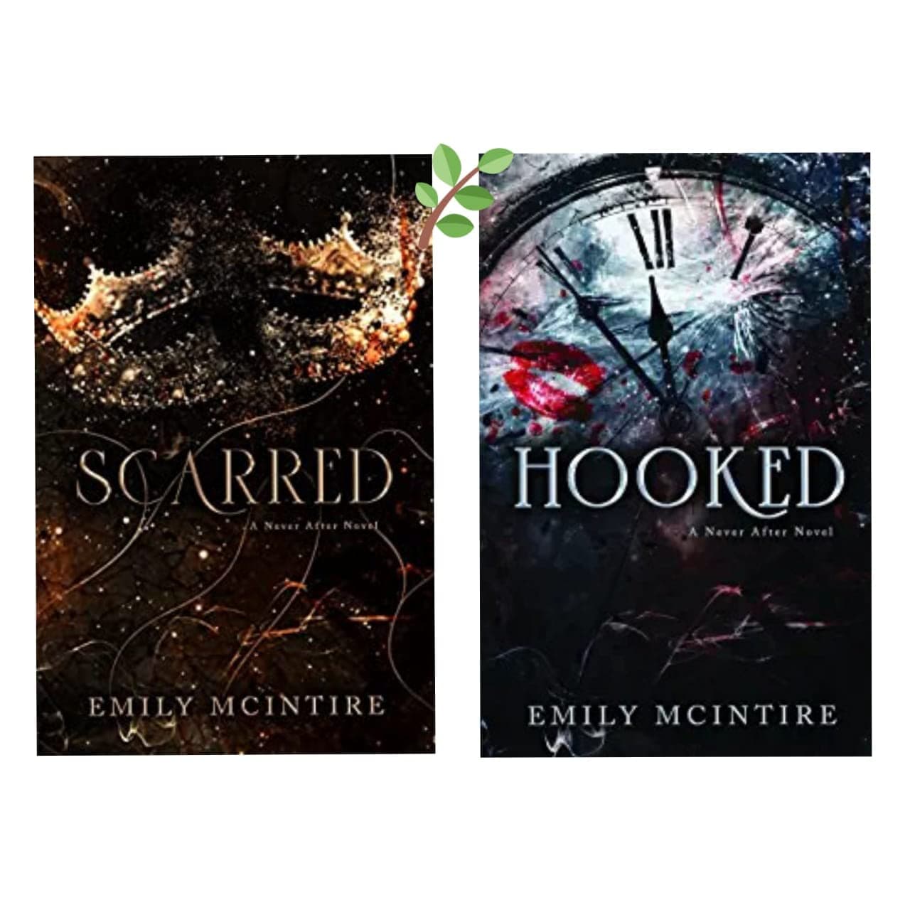 MID( Bestselling 2 Book Combo) Hooked+ Scarred (Never After) Paperback –January 2022 by Emily McIntire (Author)