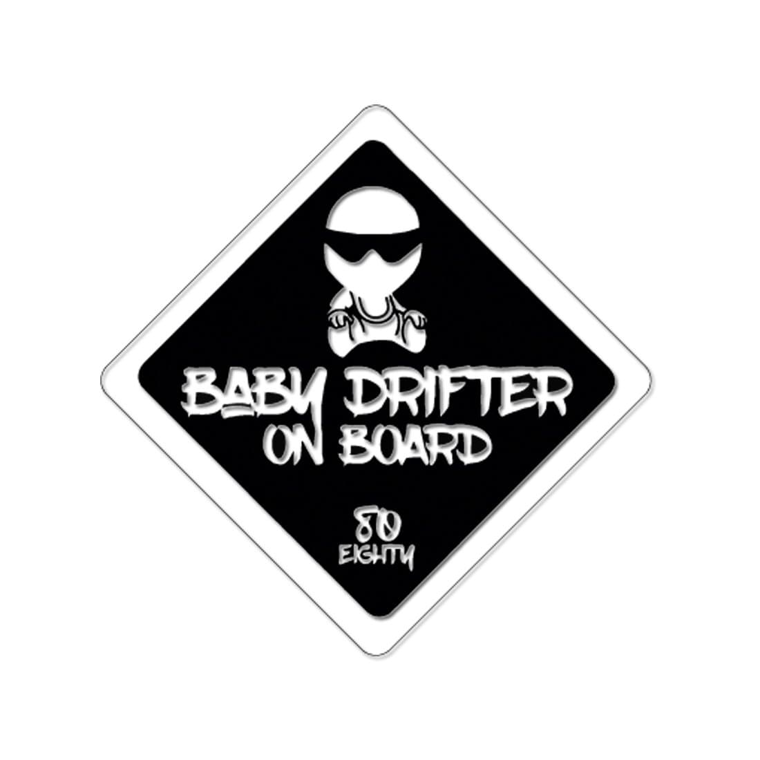 Raptor Hunting Solutions 1pcs Baby drifter on board Auto Sticker 13 х 13 cm