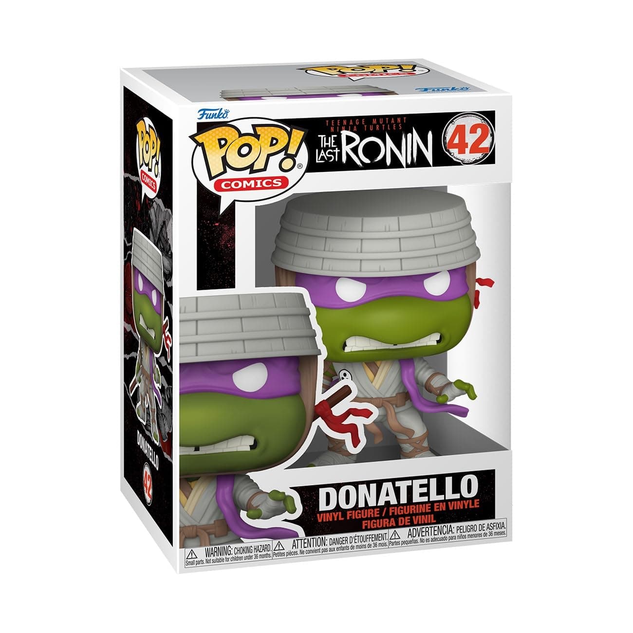 Pop! Comics: Teenage Mutant Ninja Turtles (TMNT) LR - Donatello - TMNT Comics - Vinyl Collectible Figure - Gift Idea - Official Merchandise - Toy for Children and Adults