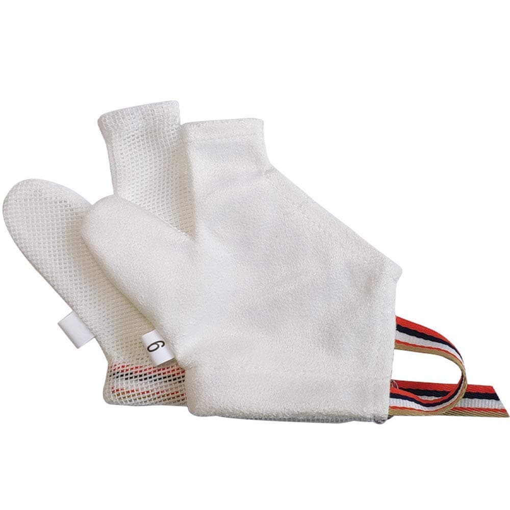 Finger Sucking Stop Thumb sucking,Kids Finger Guard Stop Infant Finger Sucking,No Scratch Mittens 100% Cotton,Single Sided Mesh Warmth(Age10-24Mon.&WT20-33LB)