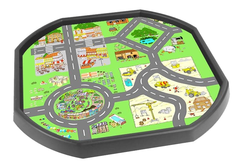 Tiger Town Vinyl Tray, 86 x 86 cm, Ideal for Large Tuff Spot Trays (Not Included)