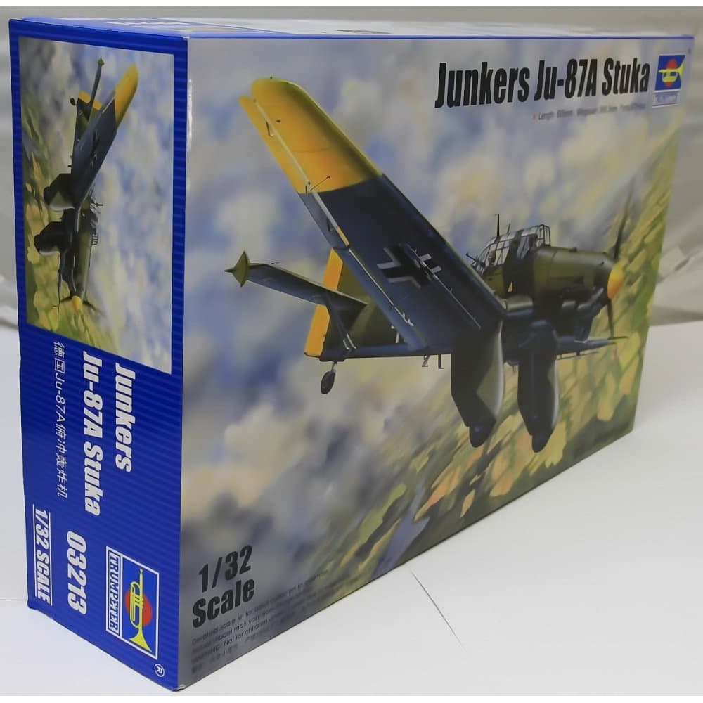 Junkers Ju-87A Stuka German Dive Bomber Model Kit (1/32 Scale)