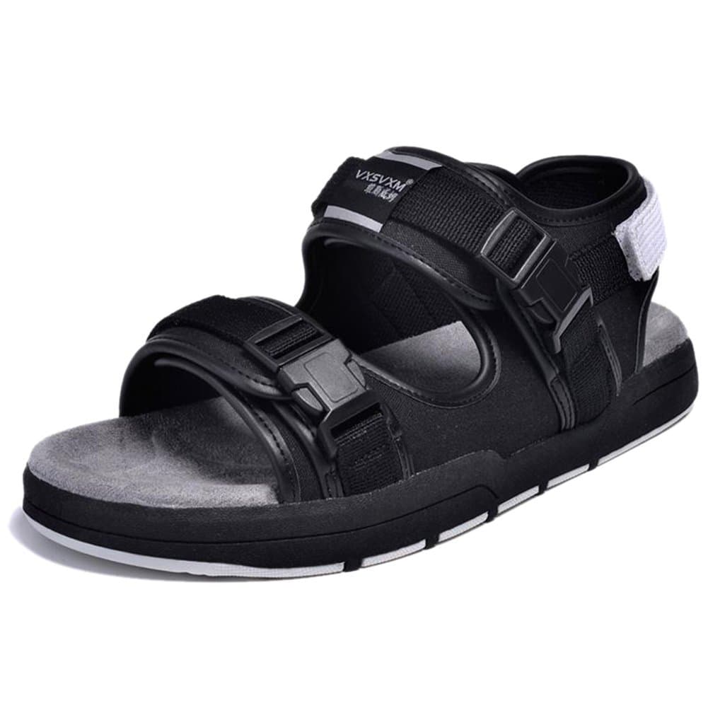 Keplia Cool Stylish Sandles Mens Outdoor Skidproof Sandals Grey 9 D(M) US