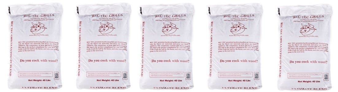 RecTec Grills Ultimate Blend Pellets, 40 lb (5-Pack)